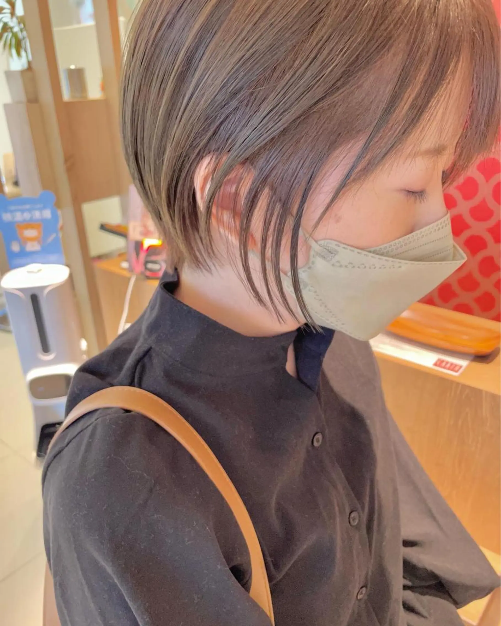 ショート ショートボブ ボブ ショートヘア 鶴岡で縮毛矯正なら お任せ！ハヤシナオミのヘアスタイル