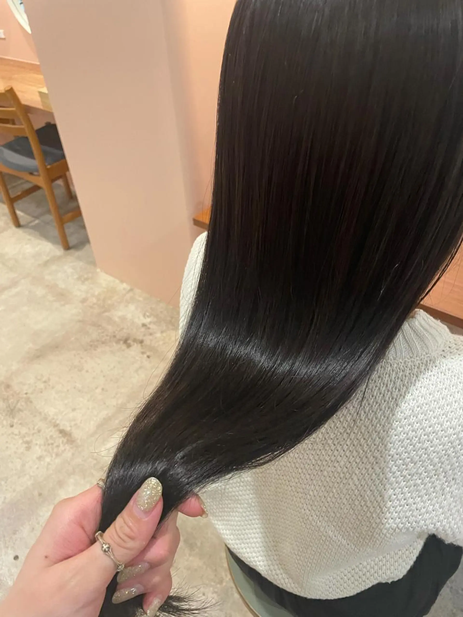 ロング カラー トリートメント ヘアカラー 中目黒🌼 🌼ハナのヘアスタイル
