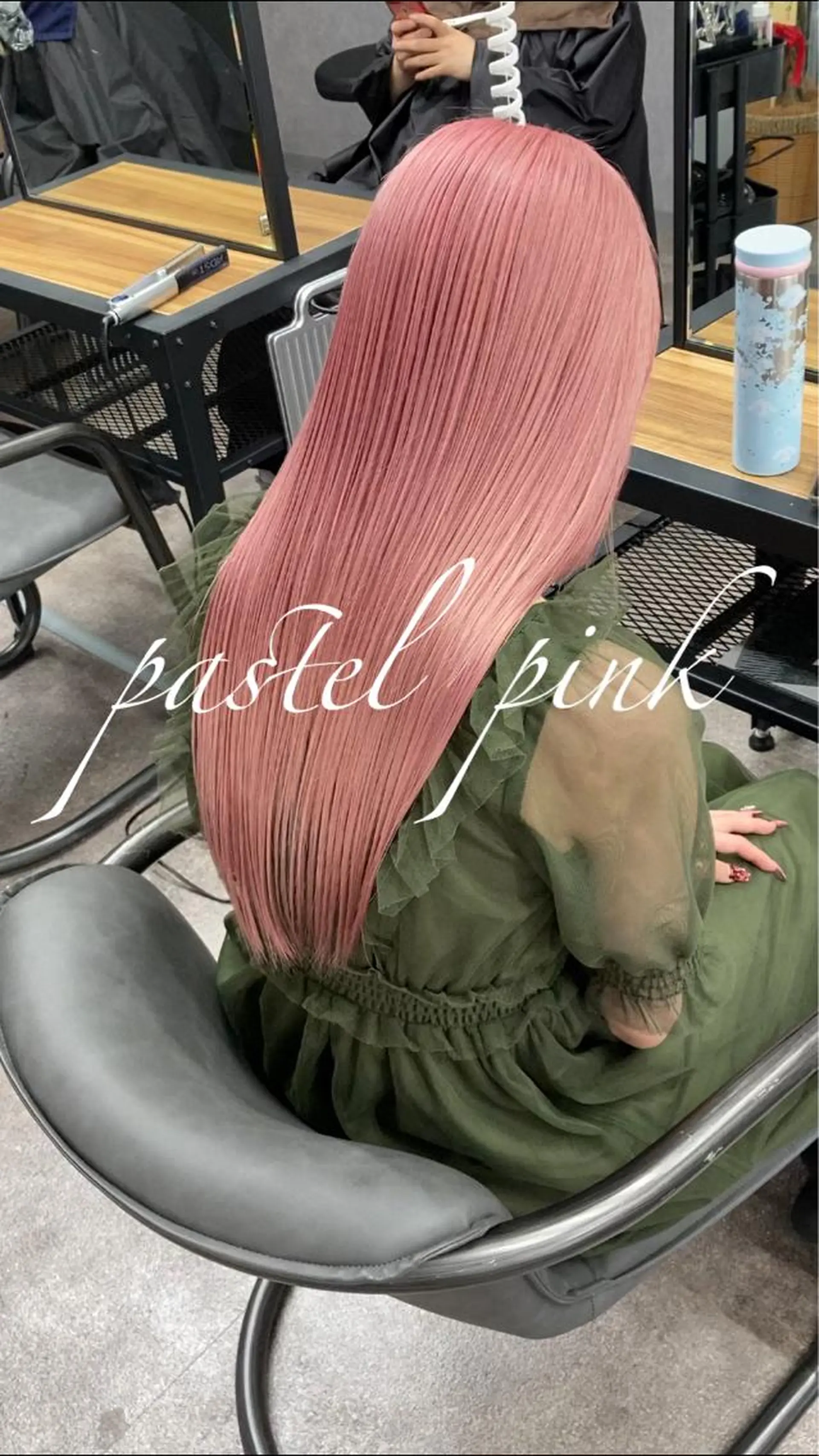 ロング カラー カット ヘアカラー トリートメント Selenehair 三条本店のヘアスタイル