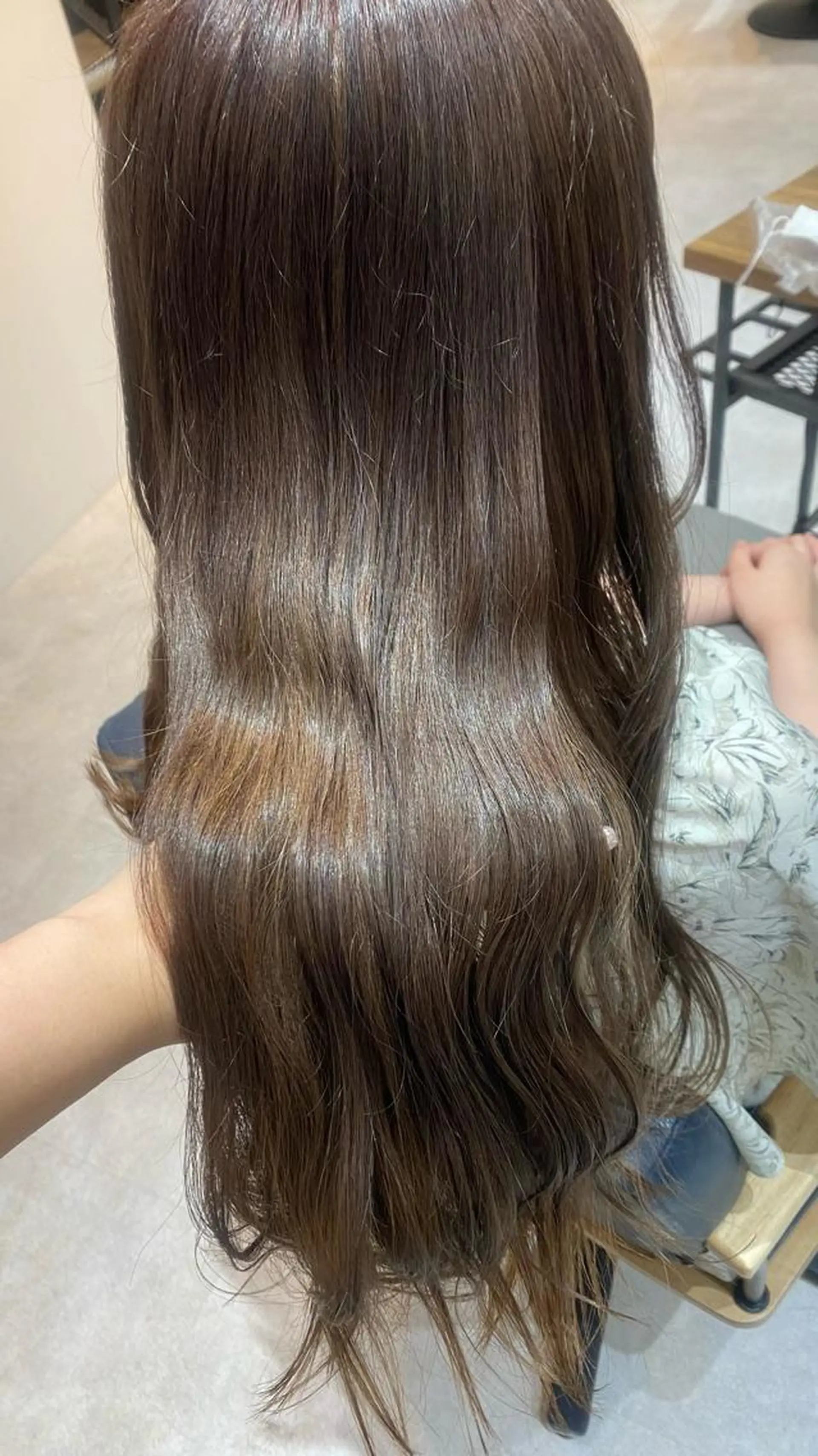 ロング カラー カット ヘアカラー トリートメント 髪質改善サロン🫧 戎谷栞菜のヘアスタイル