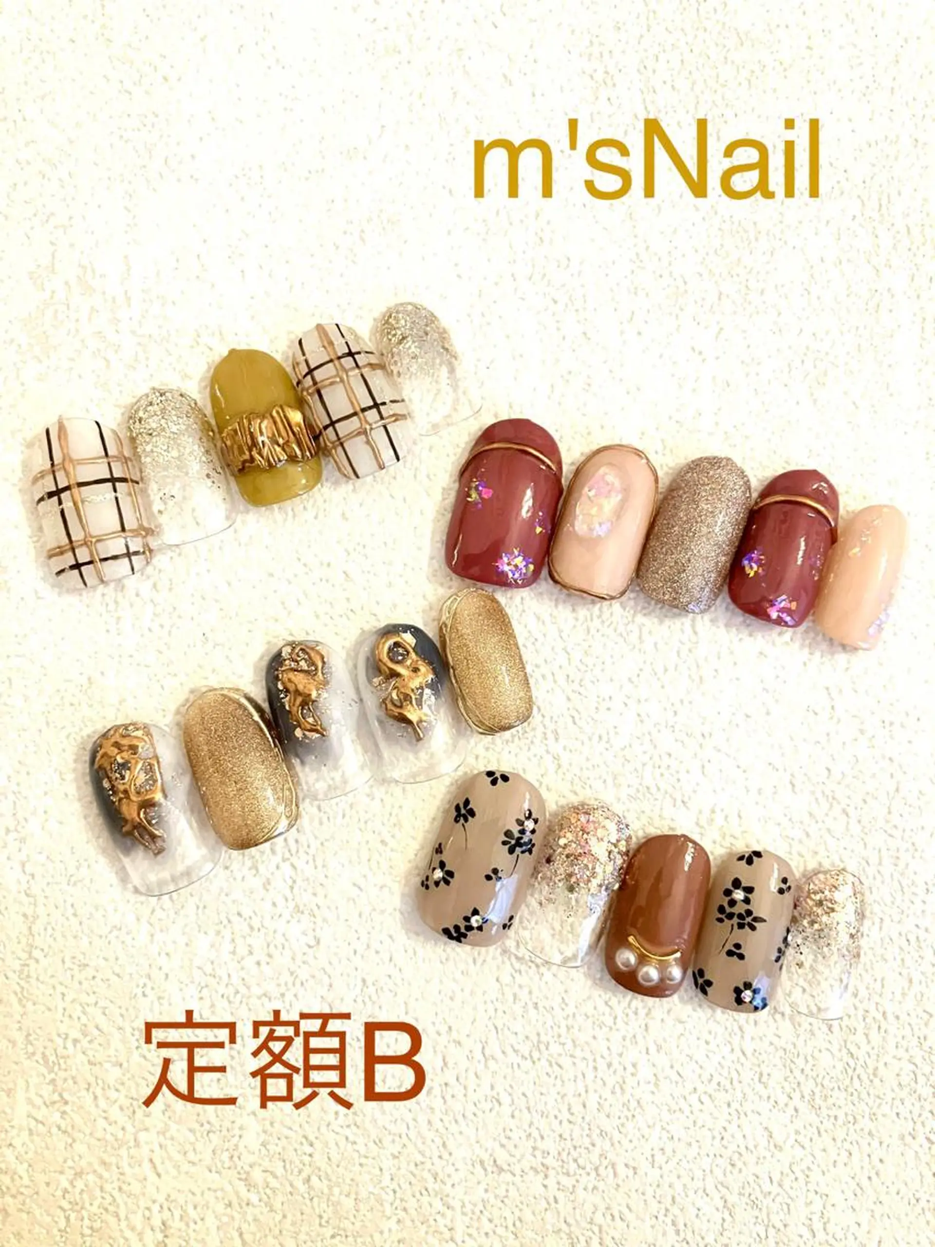 ネイル ジェルネイル ハンドネイル m'sNail 福岡西区 ネイルのネイルデザイン