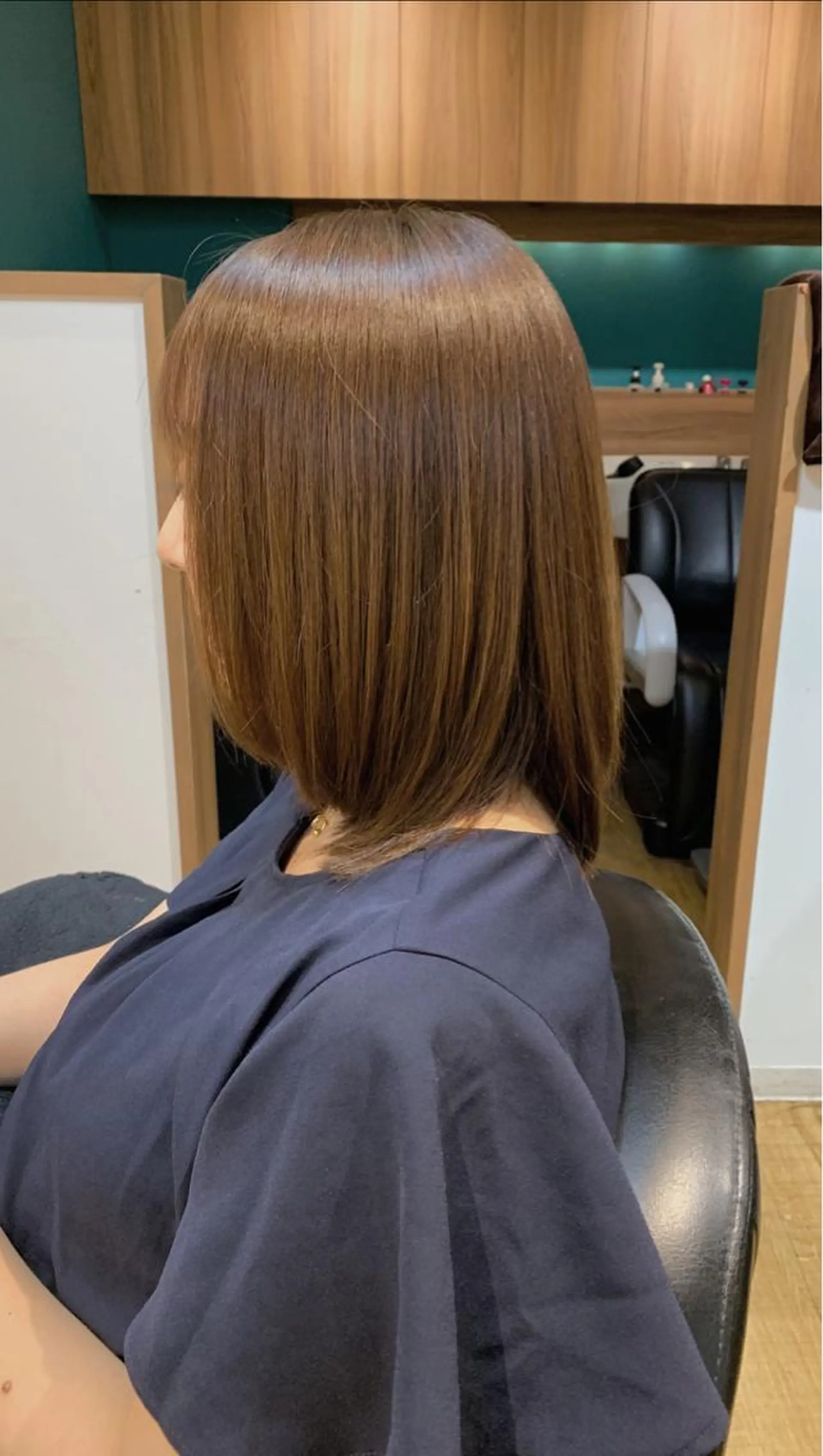 ミディアム カラー ベージュカラー ACE所属・高橋 侑李のヘアスタイル