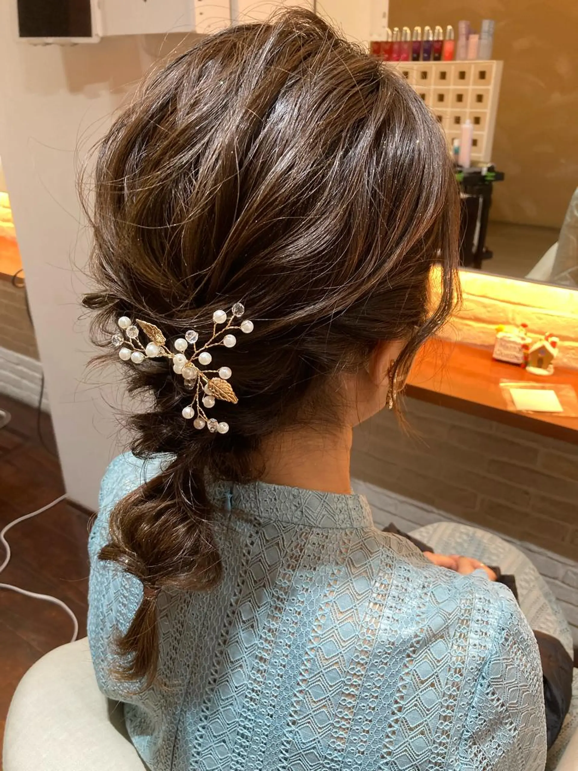 ミディアム ヘアセット CoCooN Hiromiのヘアスタイル