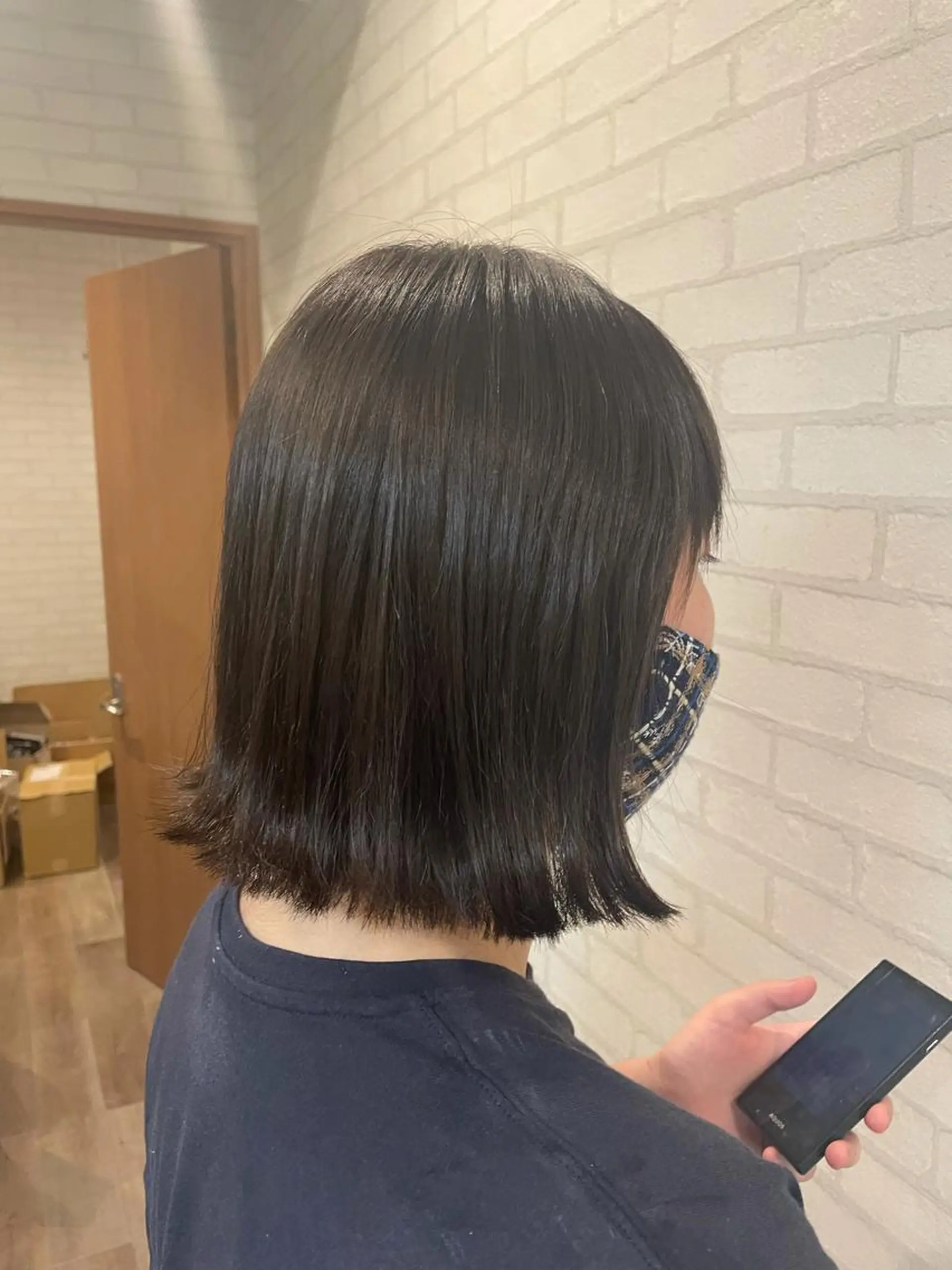 ミディアム カット 縮毛矯正 🐤 こじま🐤のヘアスタイル