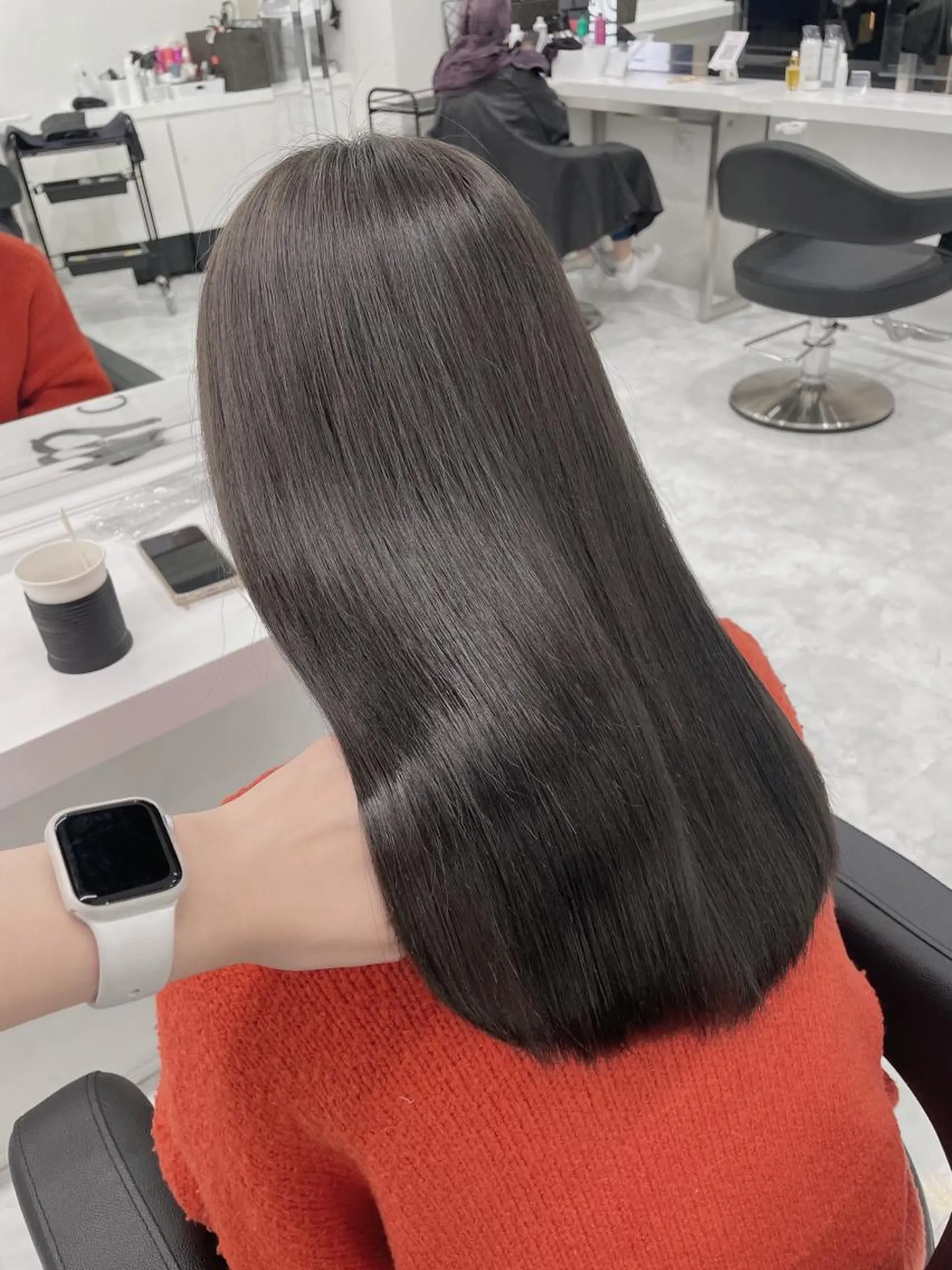 セミロング 🪞韓国🤍大人っぽ 艶髪🤍FRUITSのヘアスタイル