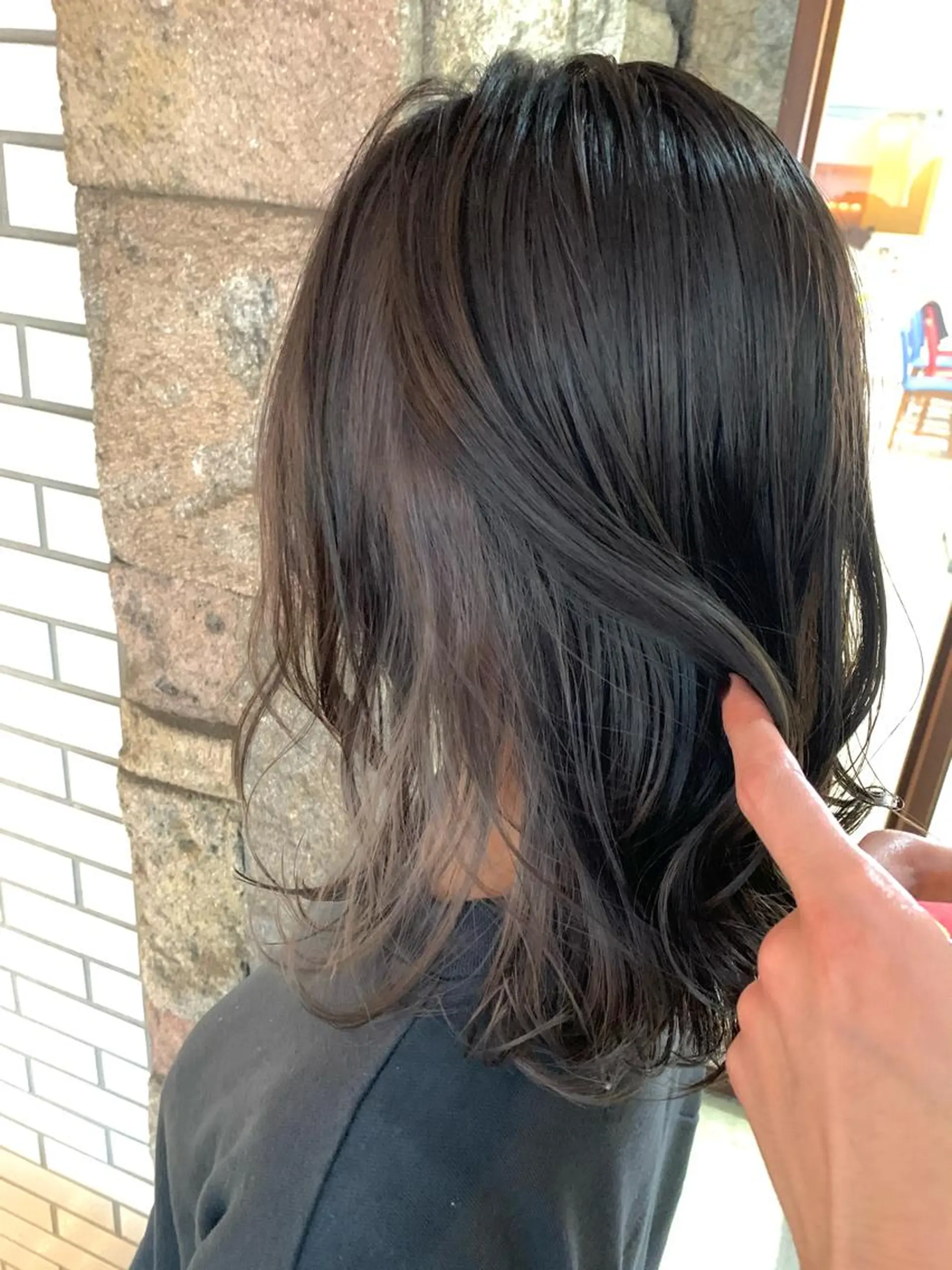 ミディアム カラー カット ヘアカラー オージュアソムリエ DAIKI⭐️のヘアスタイル
