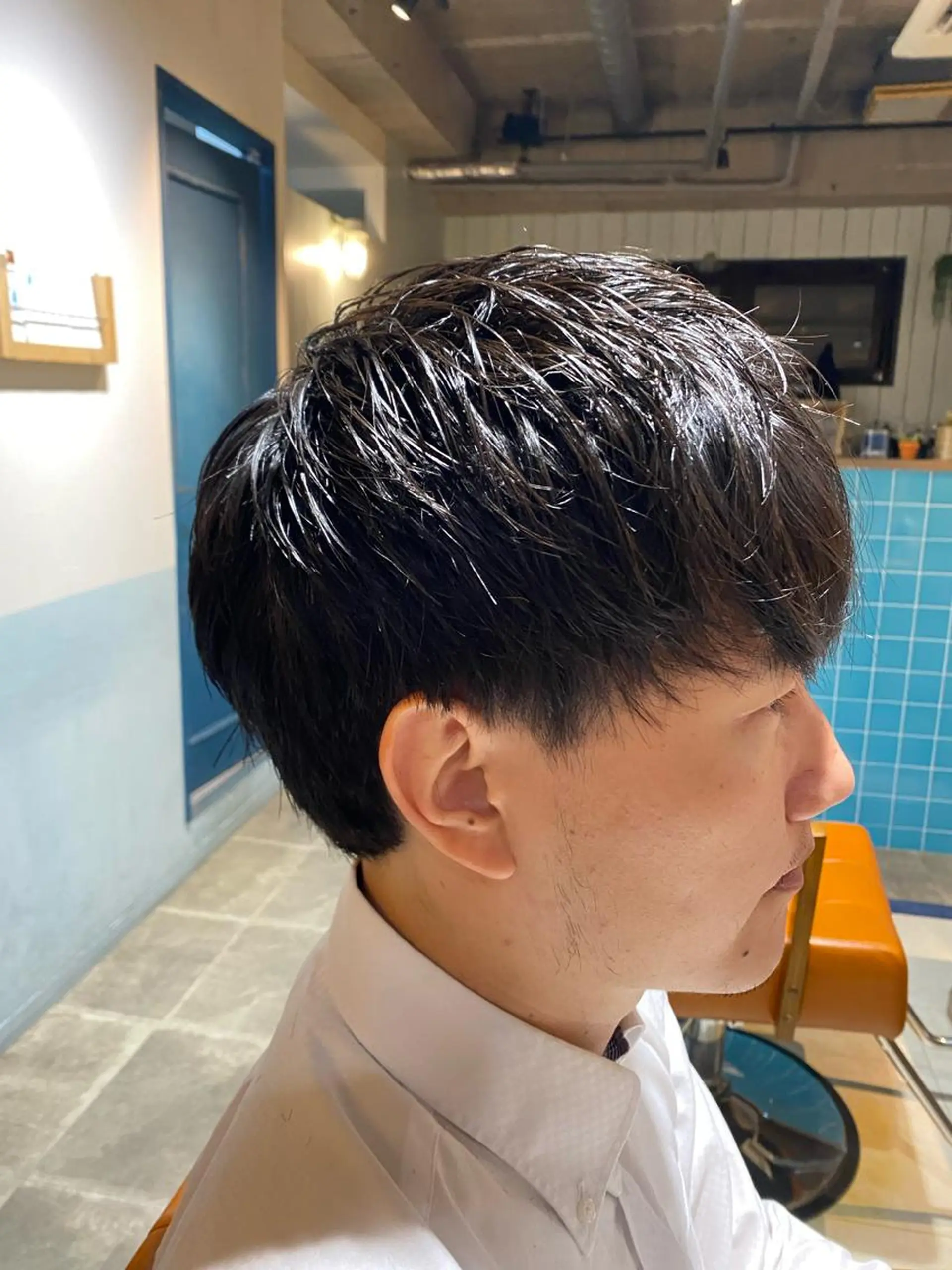 メンズ 🟣メンズパーマ 川端 永遠🟣のヘアスタイル