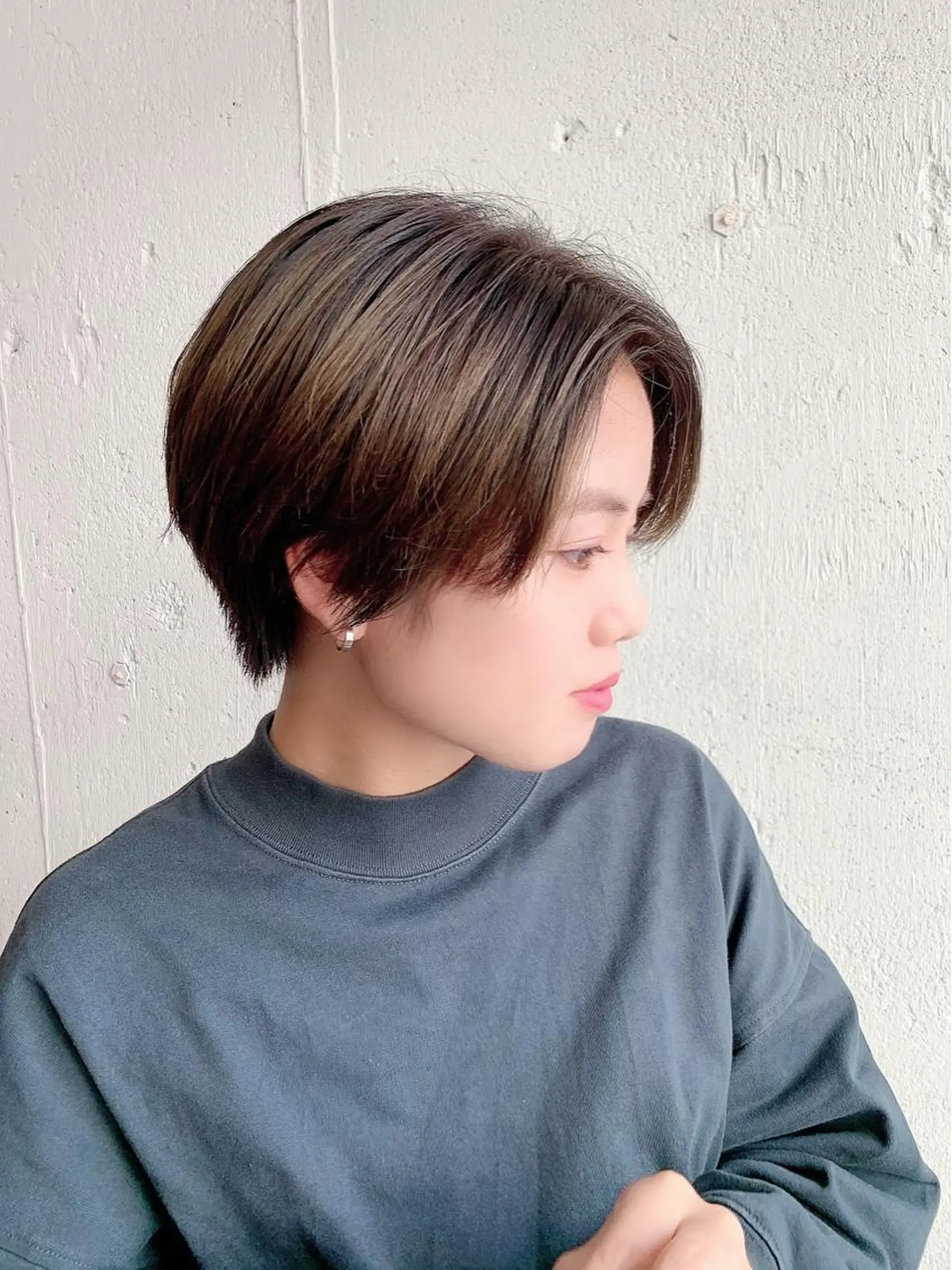 ショート カラー ハンサムショート ショートヘア カット ヘアカラー トリートメント 💛丁寧さNo.🥇 🧸片山智裕💛のヘアスタイル