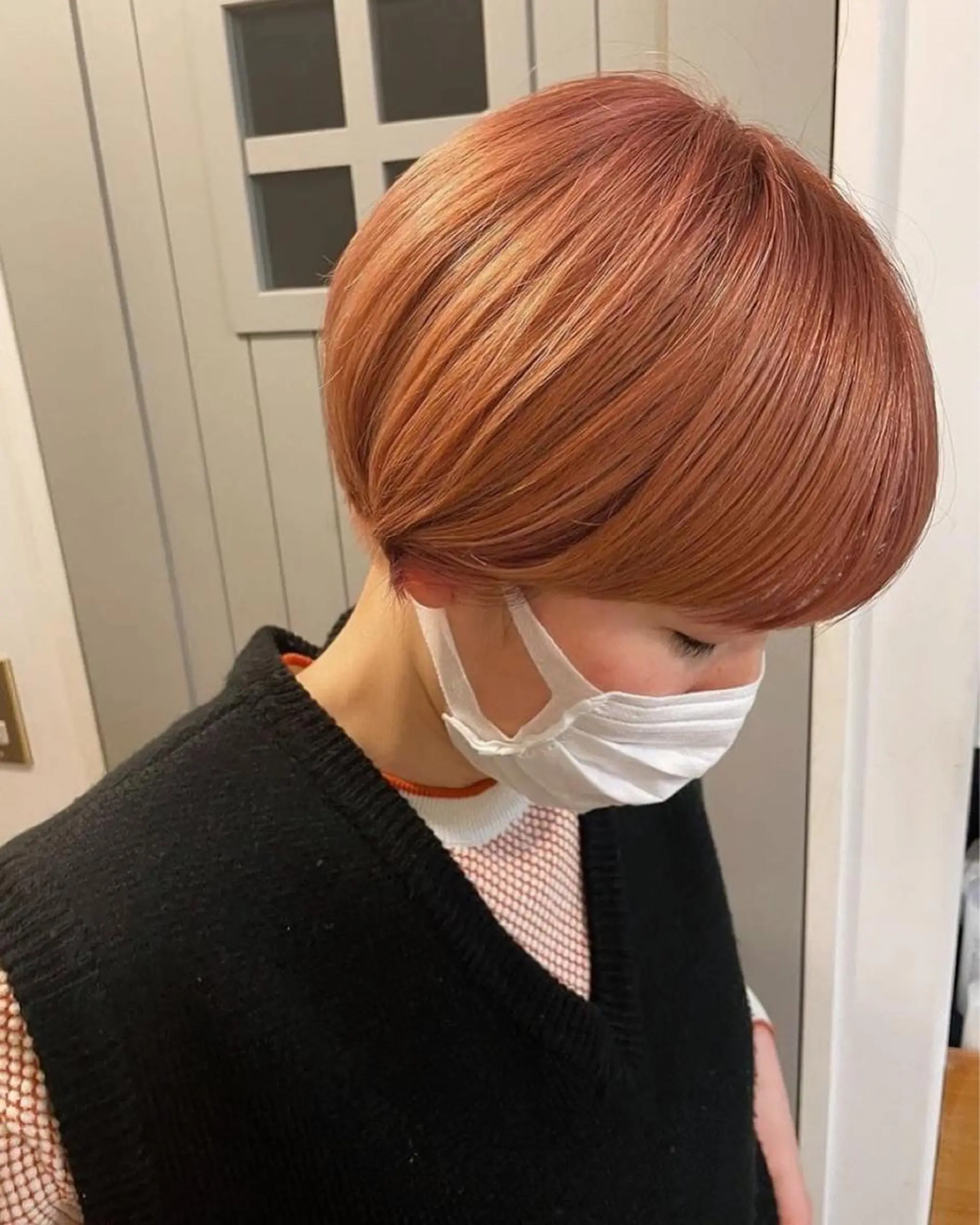 ショート ヘアカラー 【pejite】 Hinanoのヘアスタイル