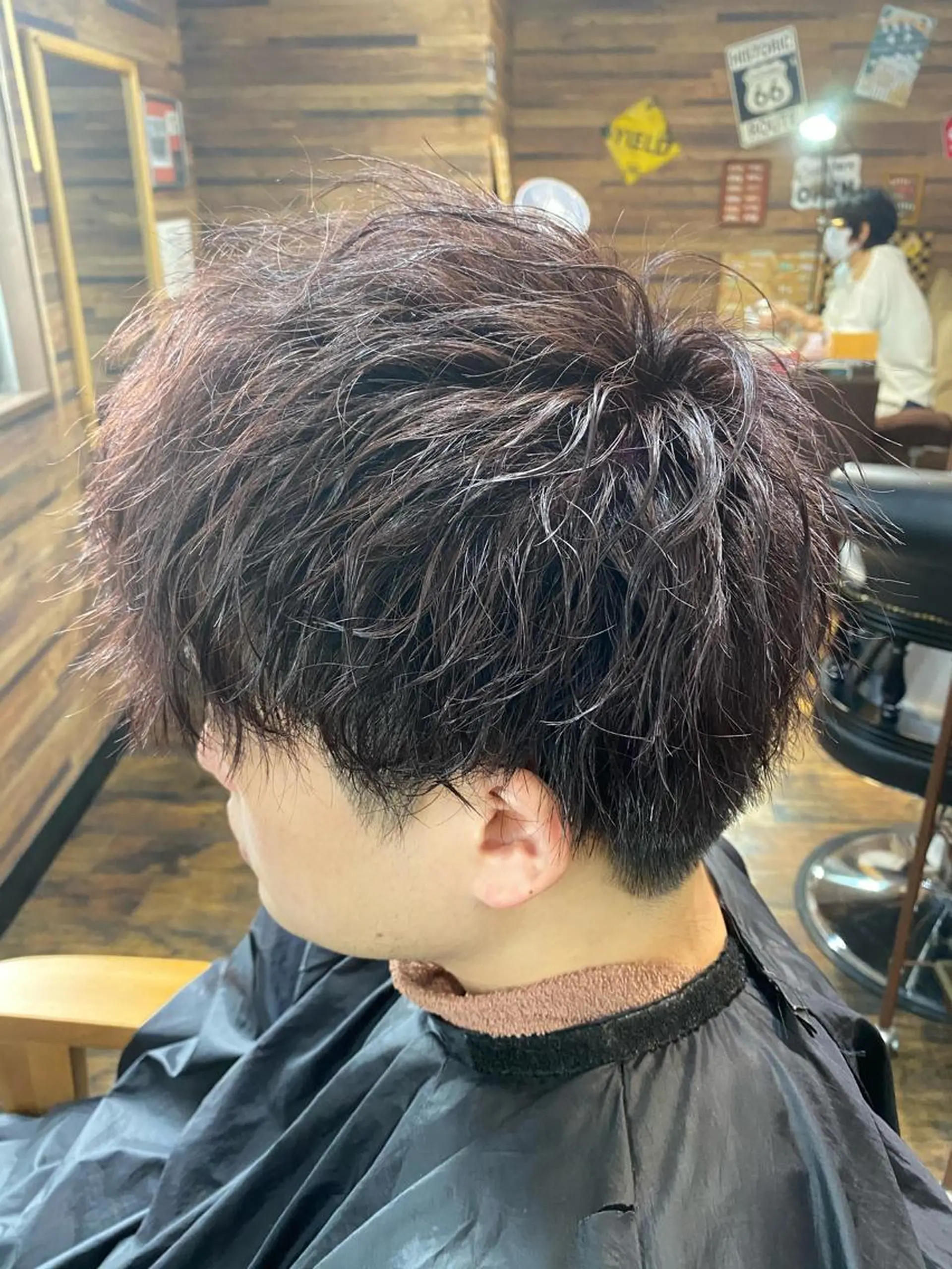 カラー パーマ メンズ Lumi上大岡所属・縮毛矯正/カラー/ 似合わせ/JUNのヘアスタイル