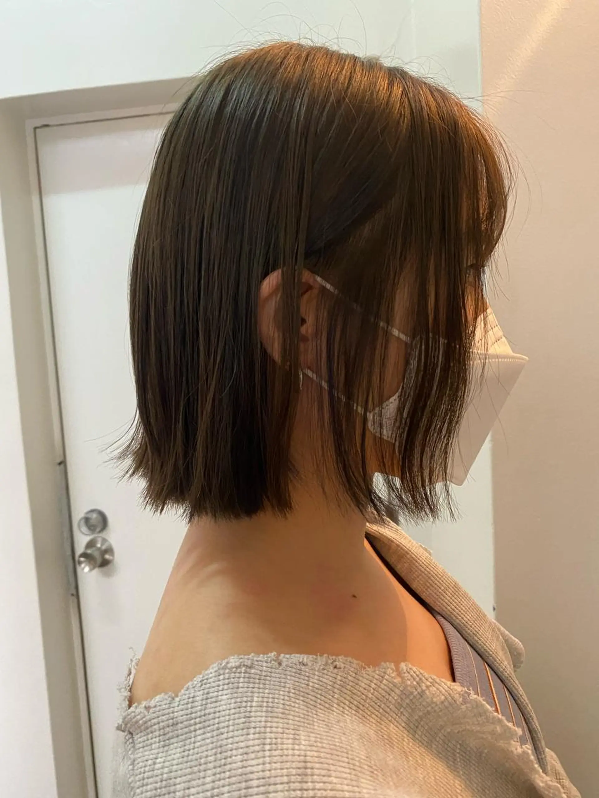 ショート Re:MAKE所属・ジャニヲタ美容師 推しカラー中平海帆のヘアスタイル