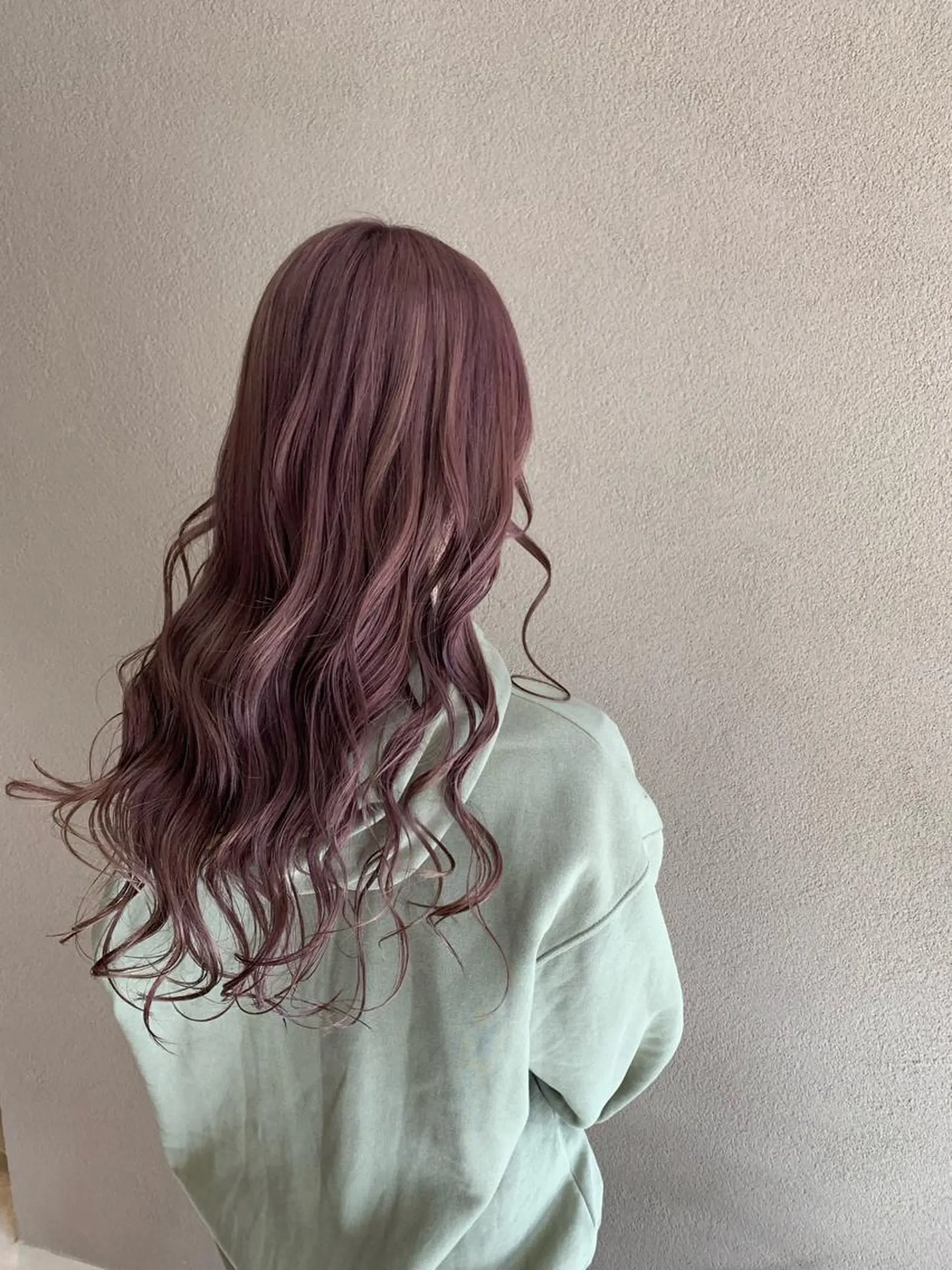 ロング カラー ベージュカラー ブリーチ ダブルカラー ピンクカラー ピンクベージュ PADOU平松 典幸のヘアスタイル