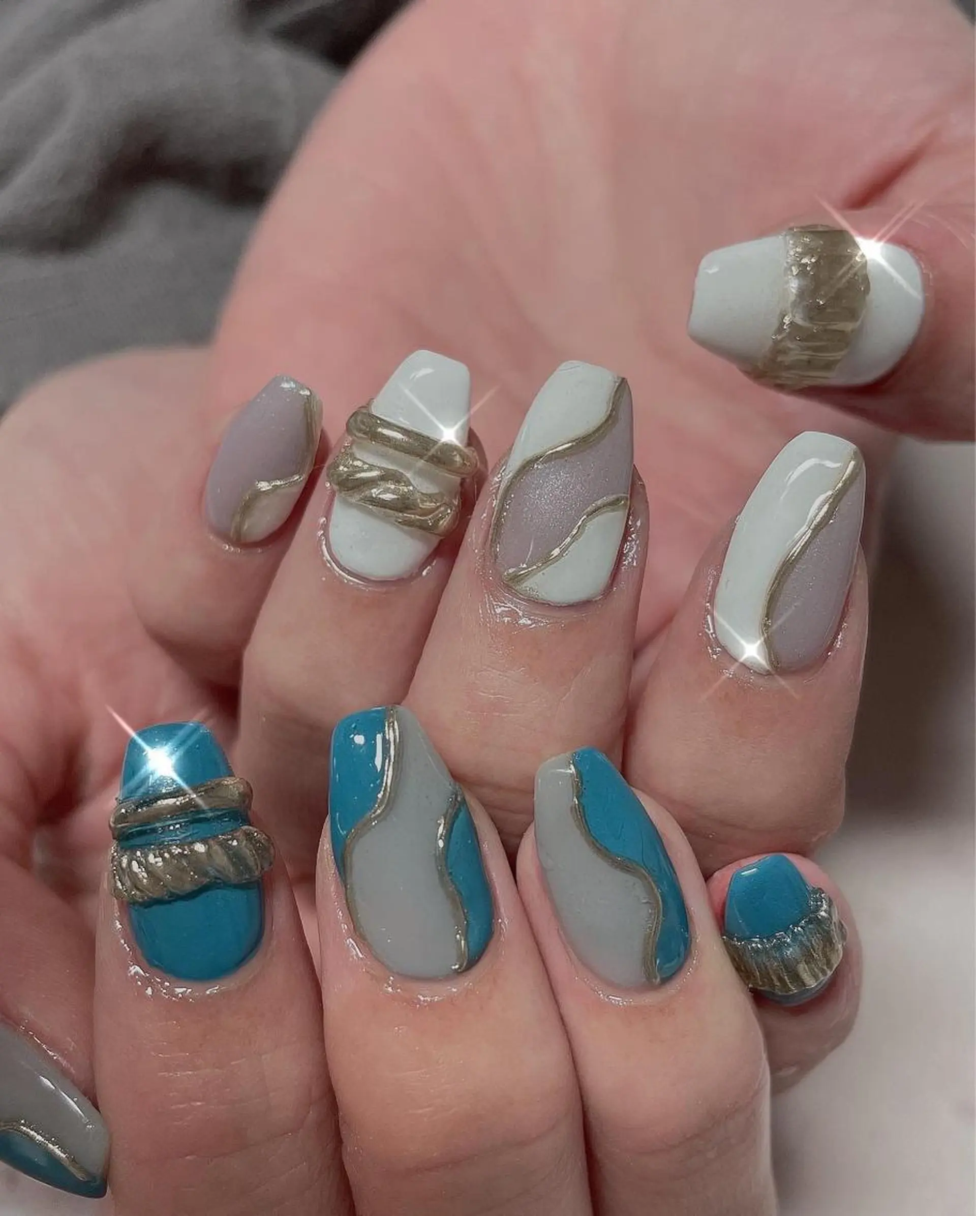 ネイル ハンドネイル ネイルサロンTiara所属・戸倉 千秋のネイルデザイン