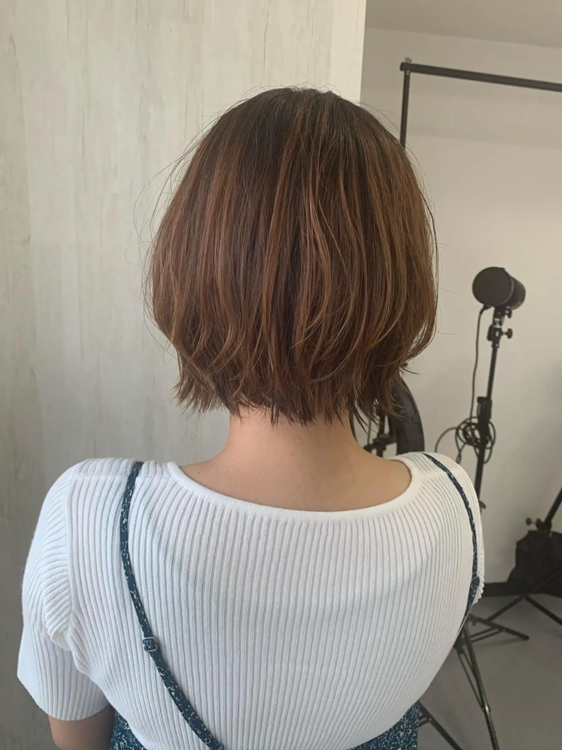 ショート カラー カット トリートメント ROW町田★ 船木のヘアスタイル