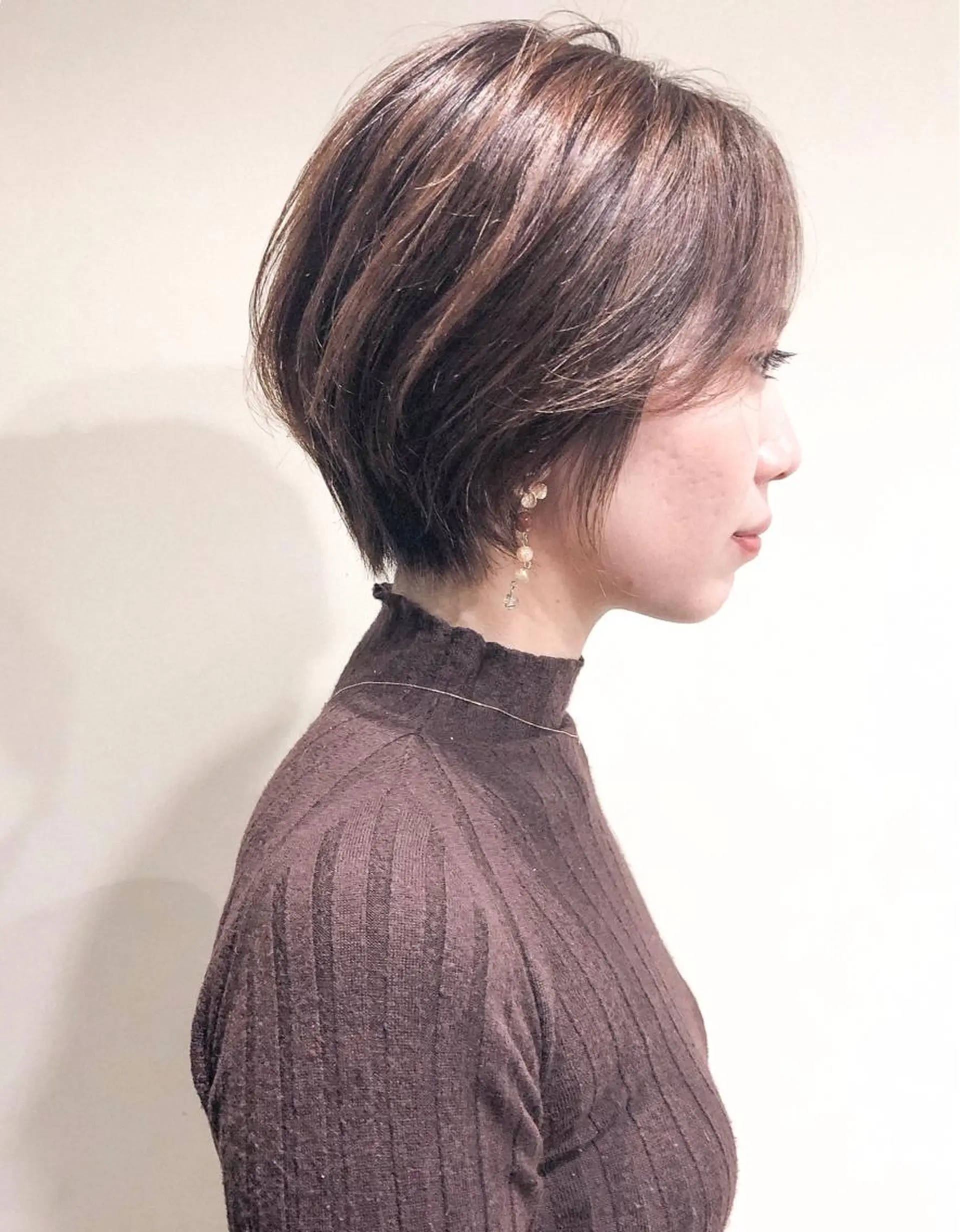 ショート 丸みショート ショートヘア 北條 優輝のヘアスタイル