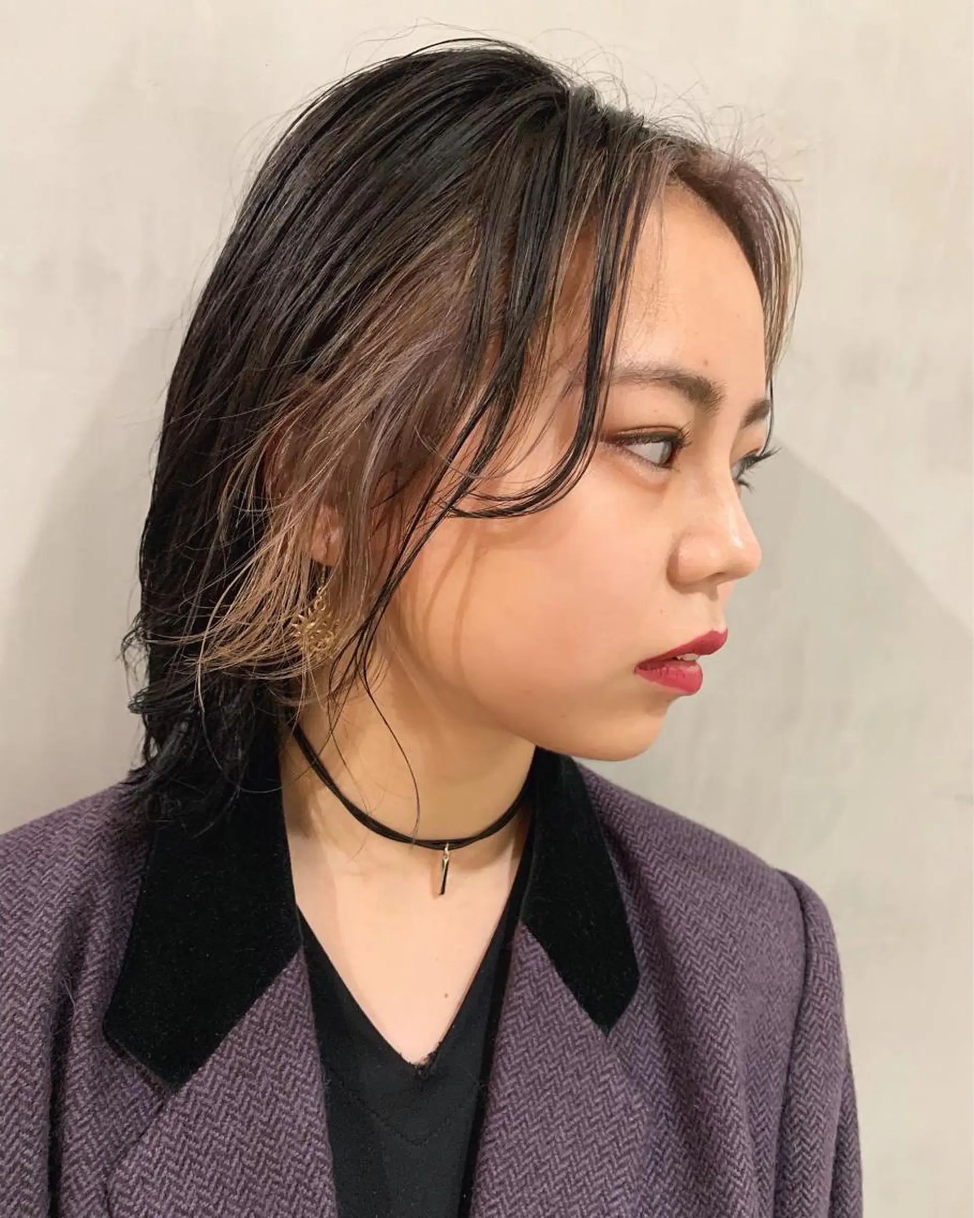 ショート カラー ヘアカラー トリートメント 優 作のヘアスタイル