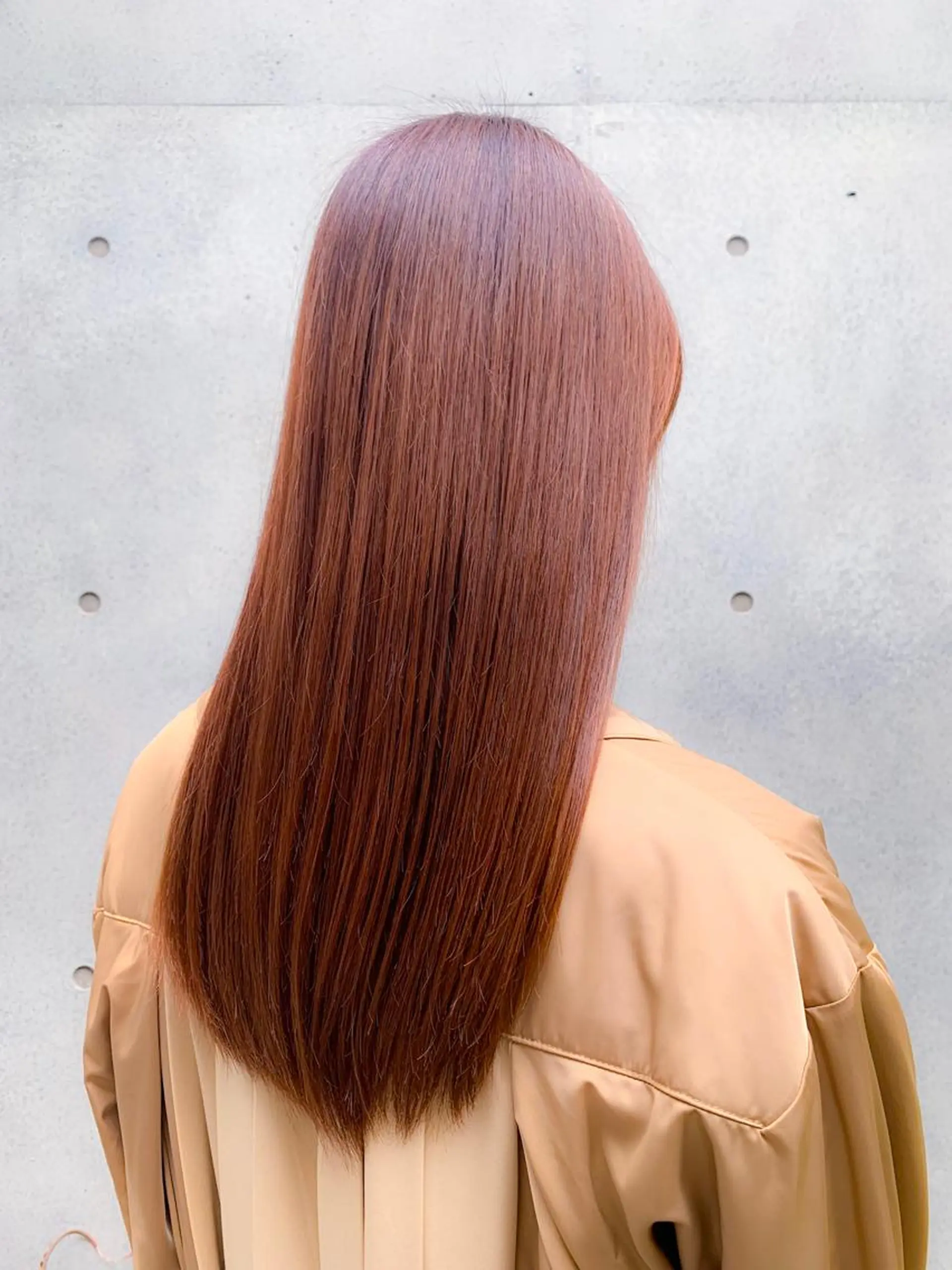 ロング カラー 平 ちひろのヘアスタイル