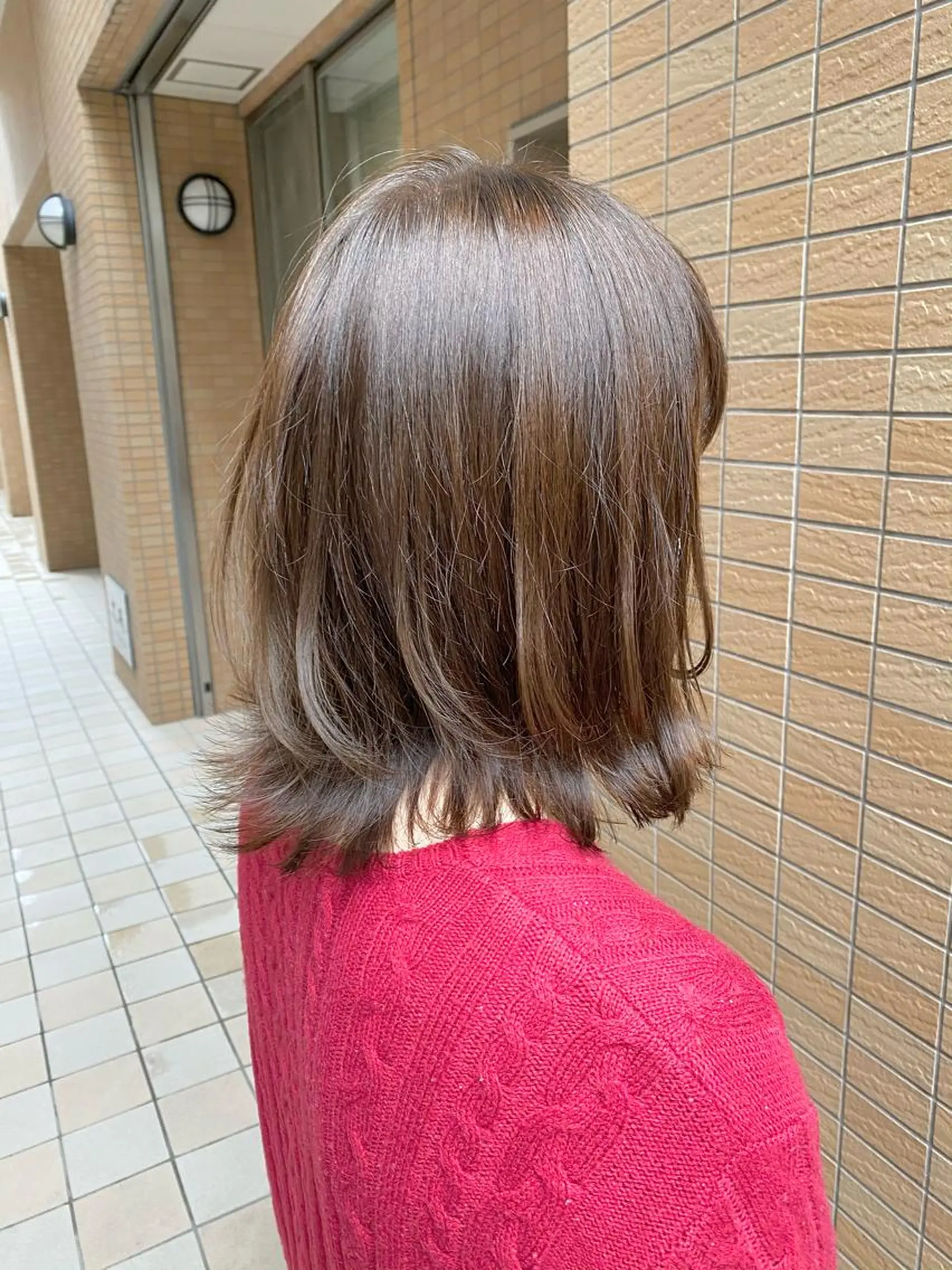 ミディアム カラー 髪質改善 ヒデのヘアスタイル