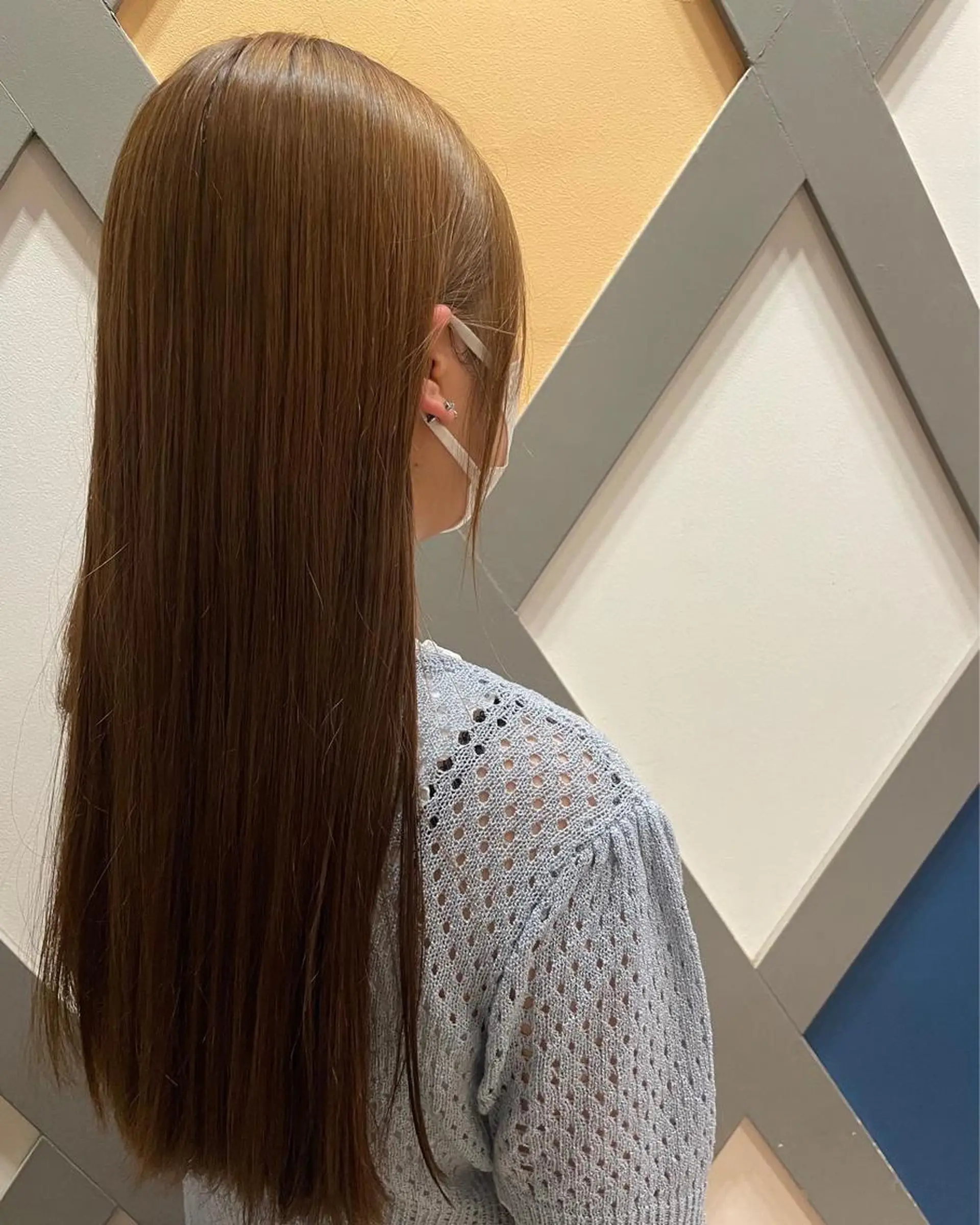 カラー 内藤 すずなのヘアスタイル