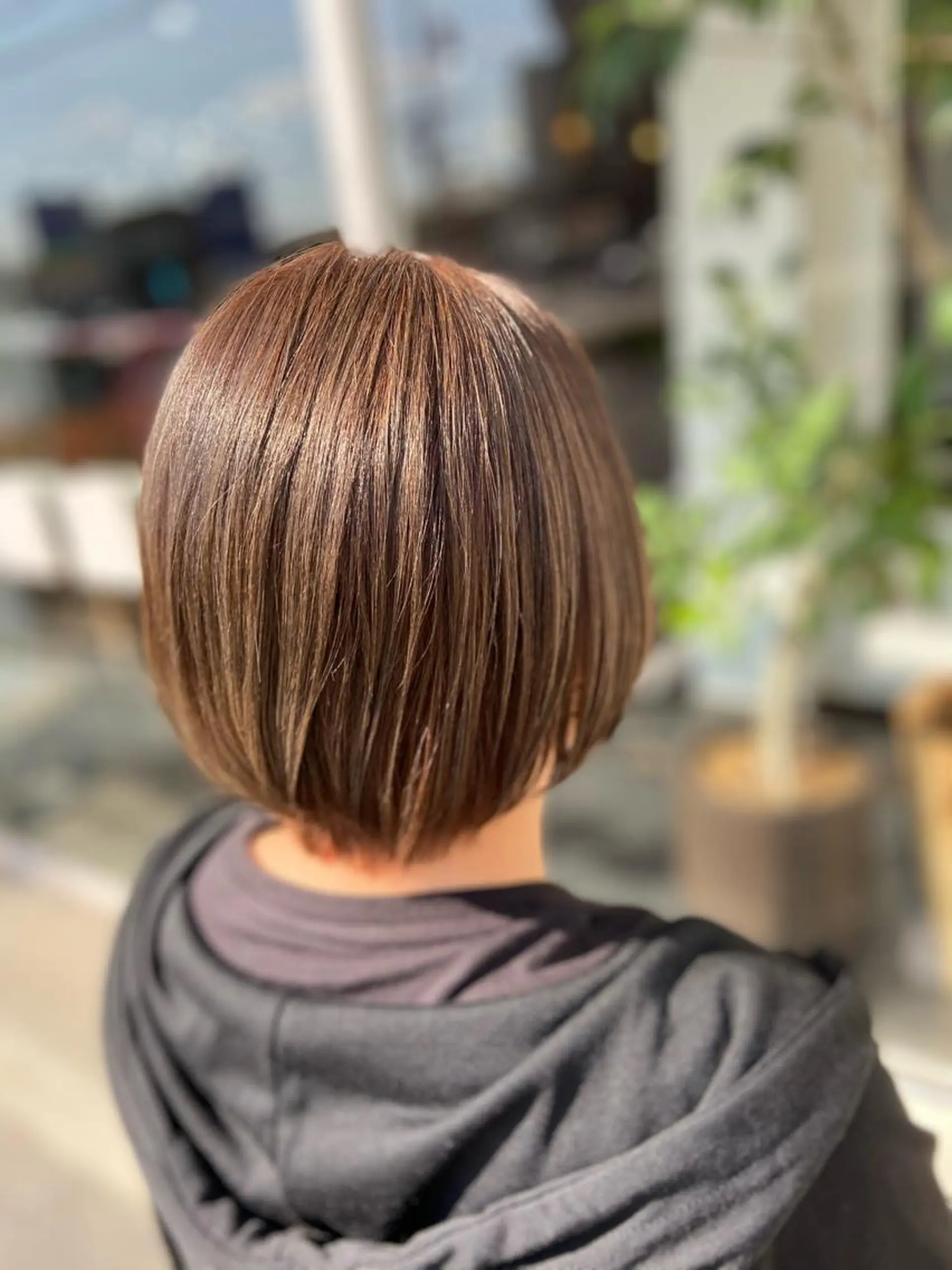 ショート カラー ベージュカラー ショートヘア ATOLL所属・ATOLL 武藤のヘアスタイル