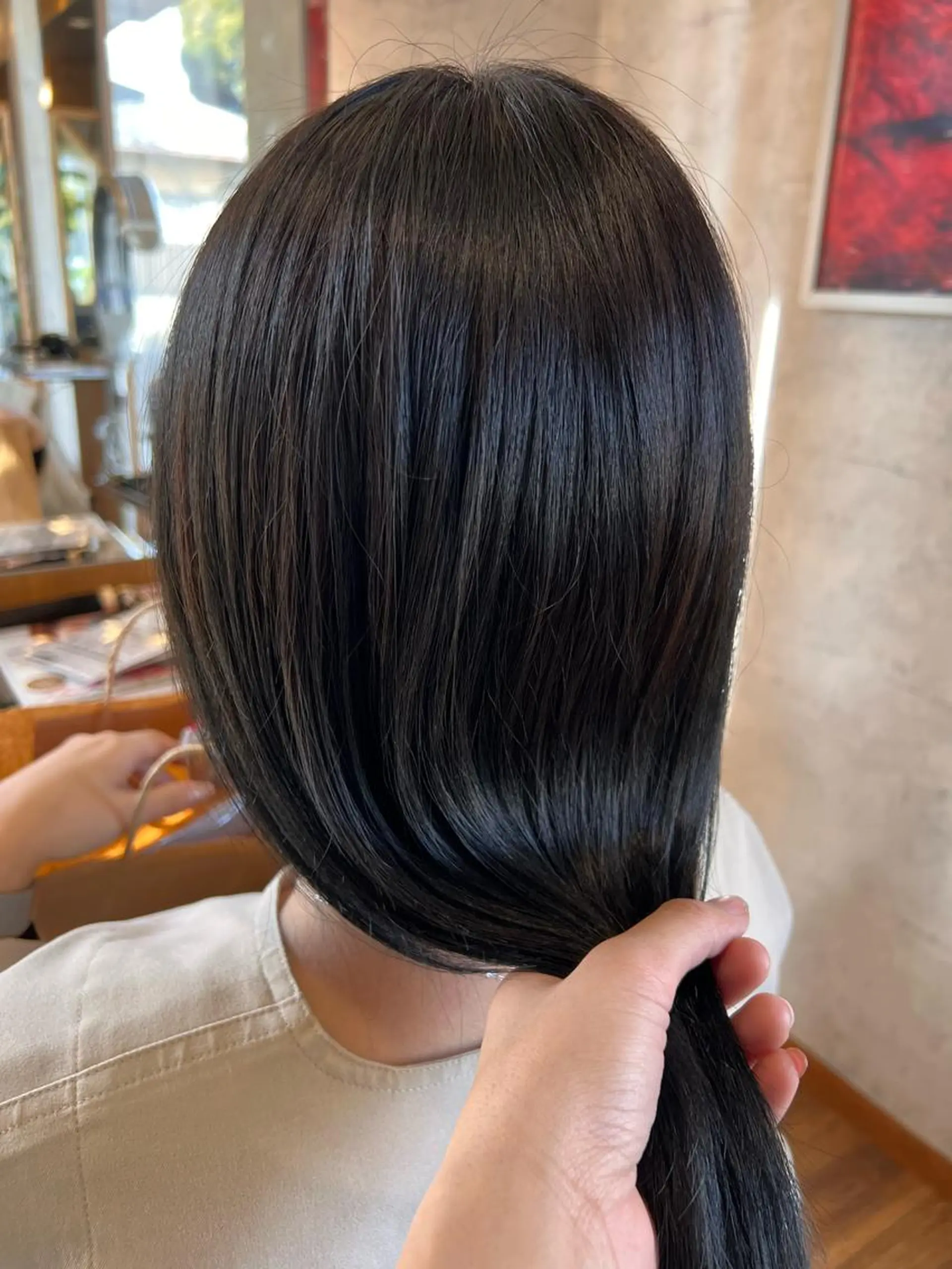 セミロング カラー 🌻井上 マリー🌻のヘアスタイル