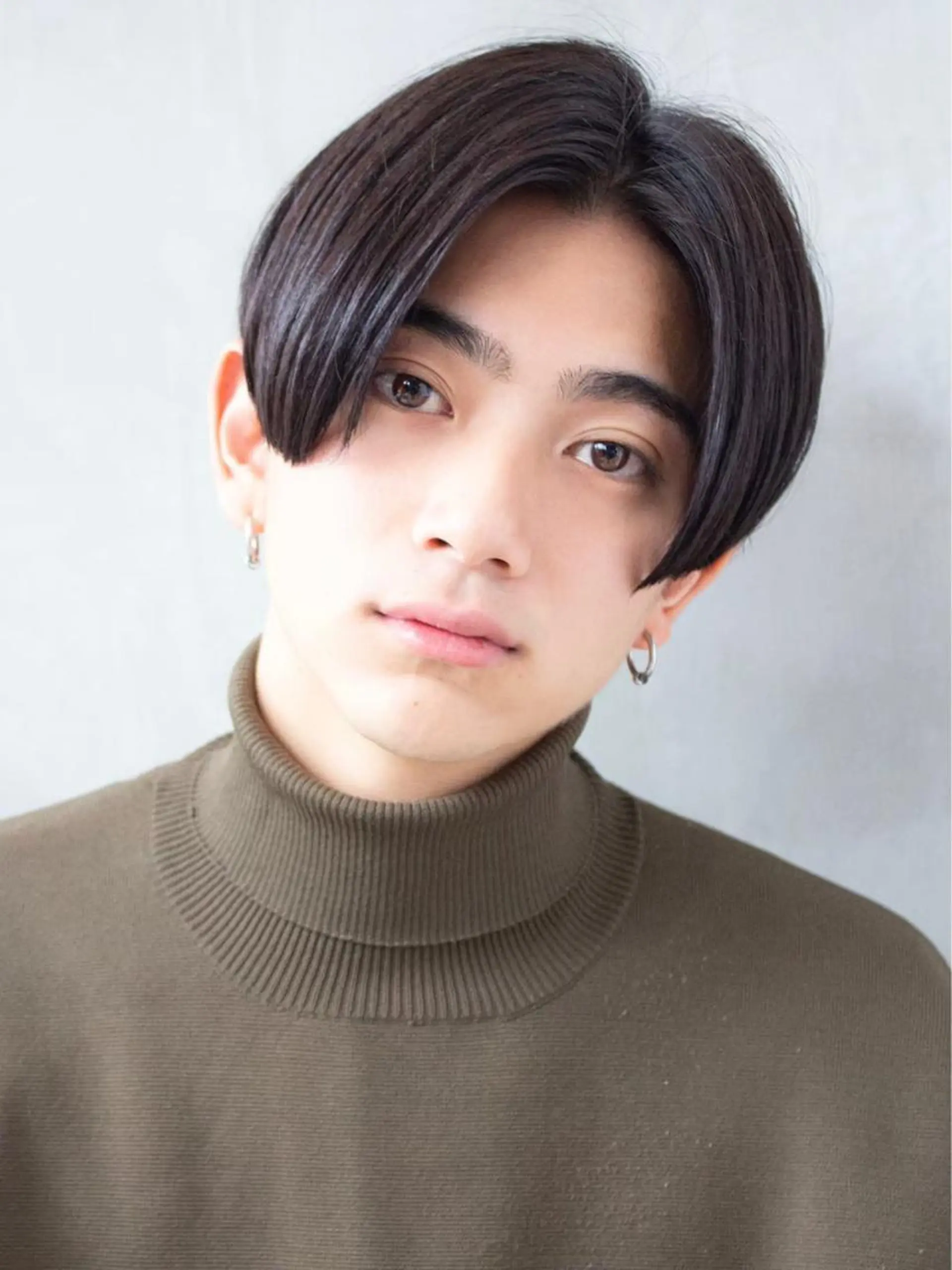 ショート カラー パーマ メンズ 波巻きスパイラルパー マ/シャドウパーマ駿のヘアスタイル