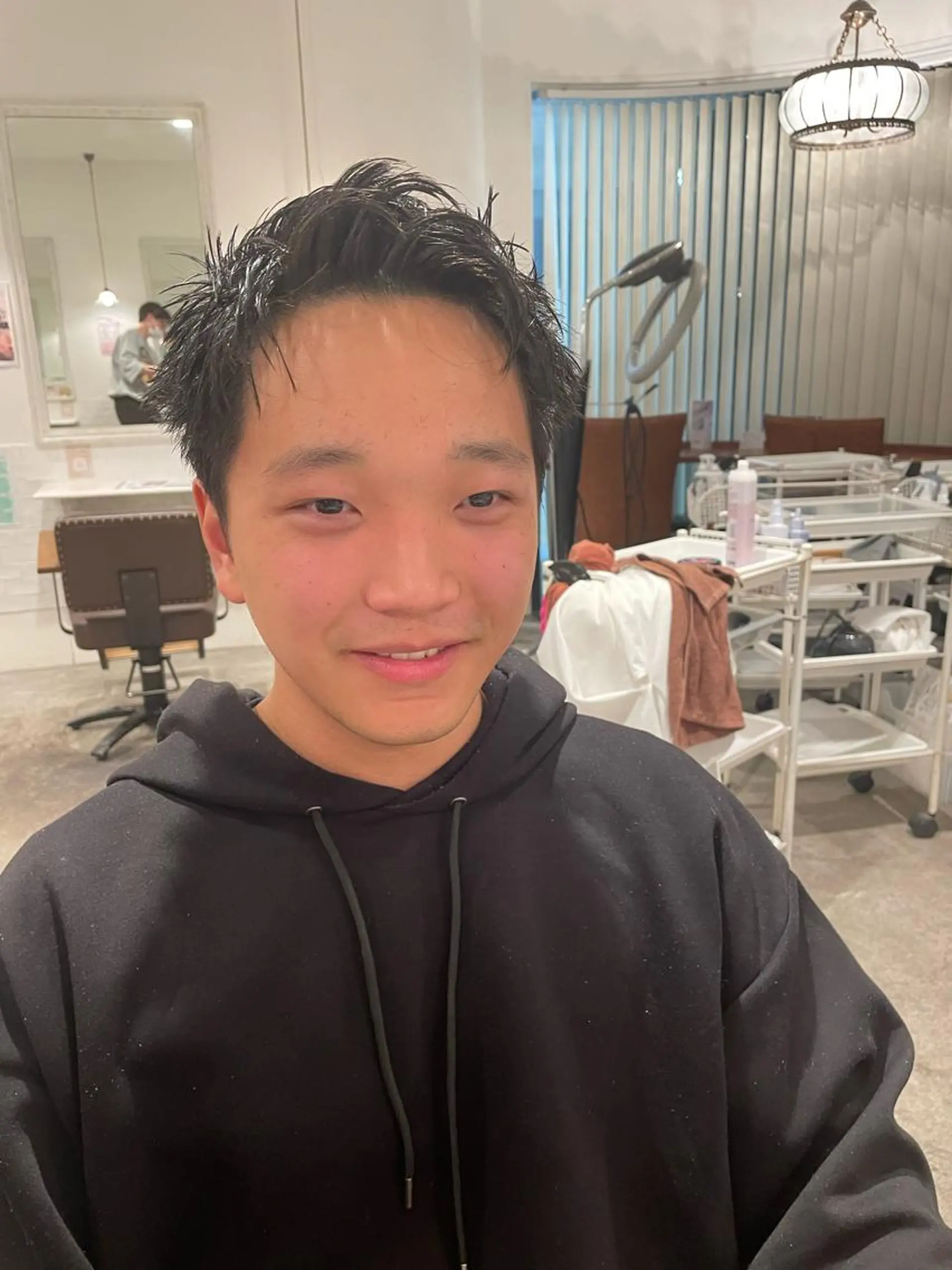 ショート メンズ カット パーマ isi(イシ)所属・isi／門真／古川橋 EITOのヘアスタイル