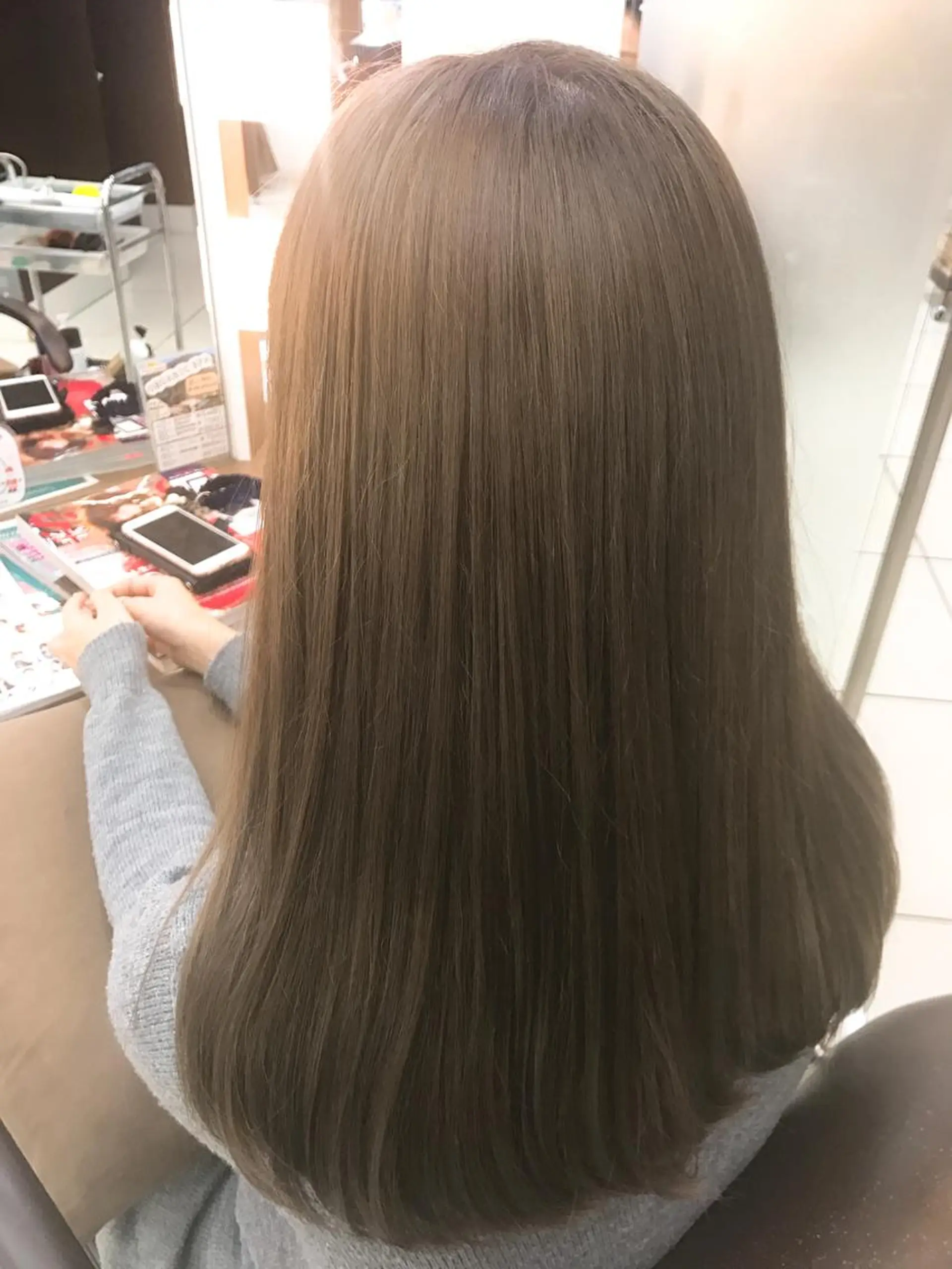 セミロング ママ美容師まつげ 🤍まき🤍のヘアスタイル