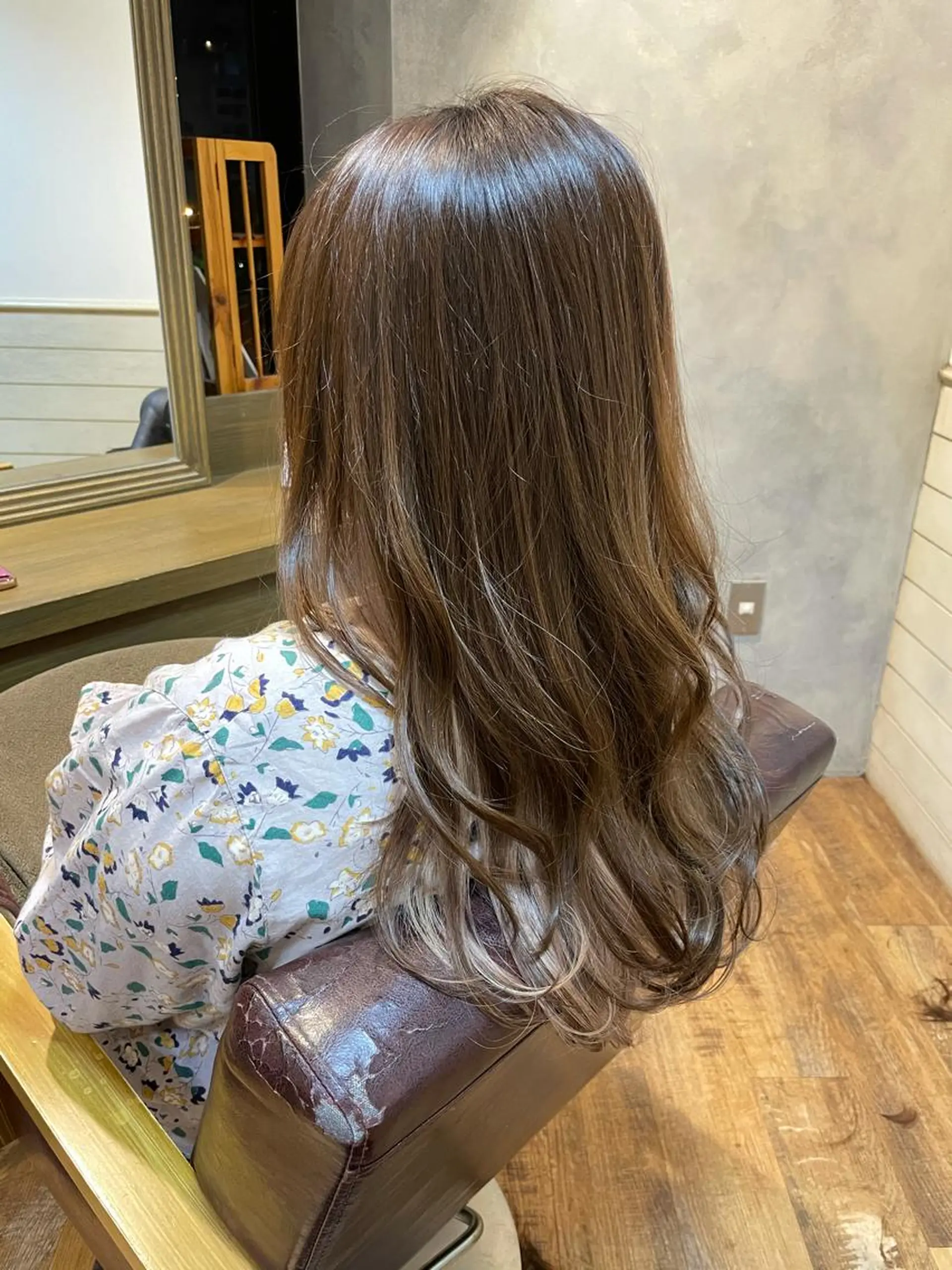 ロング カラー ヘアアレンジ カット 💖透明感カラー💖 坂本万由子のヘアスタイル