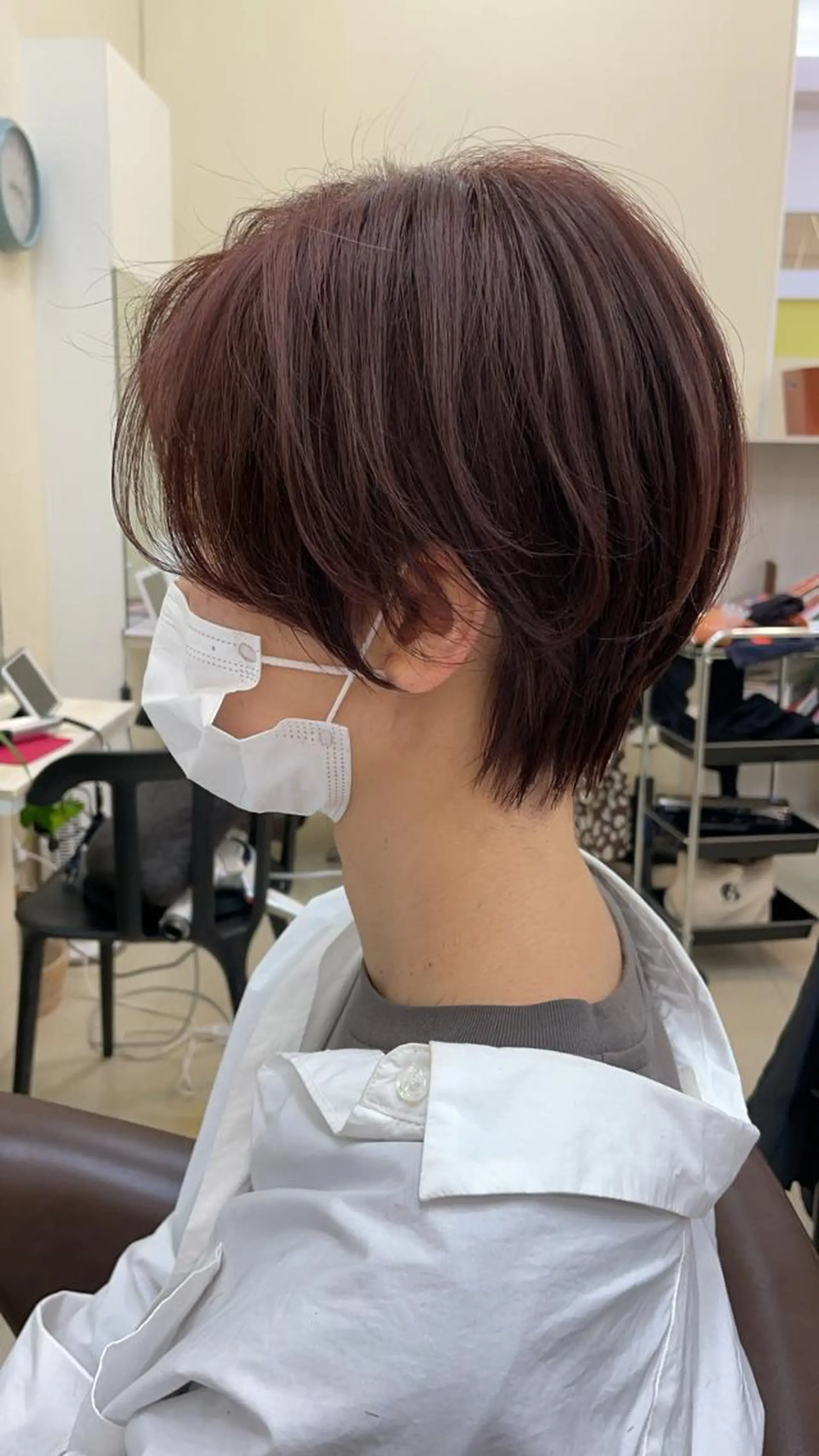 ショート カット ヘアカラー 大住 京平のヘアスタイル