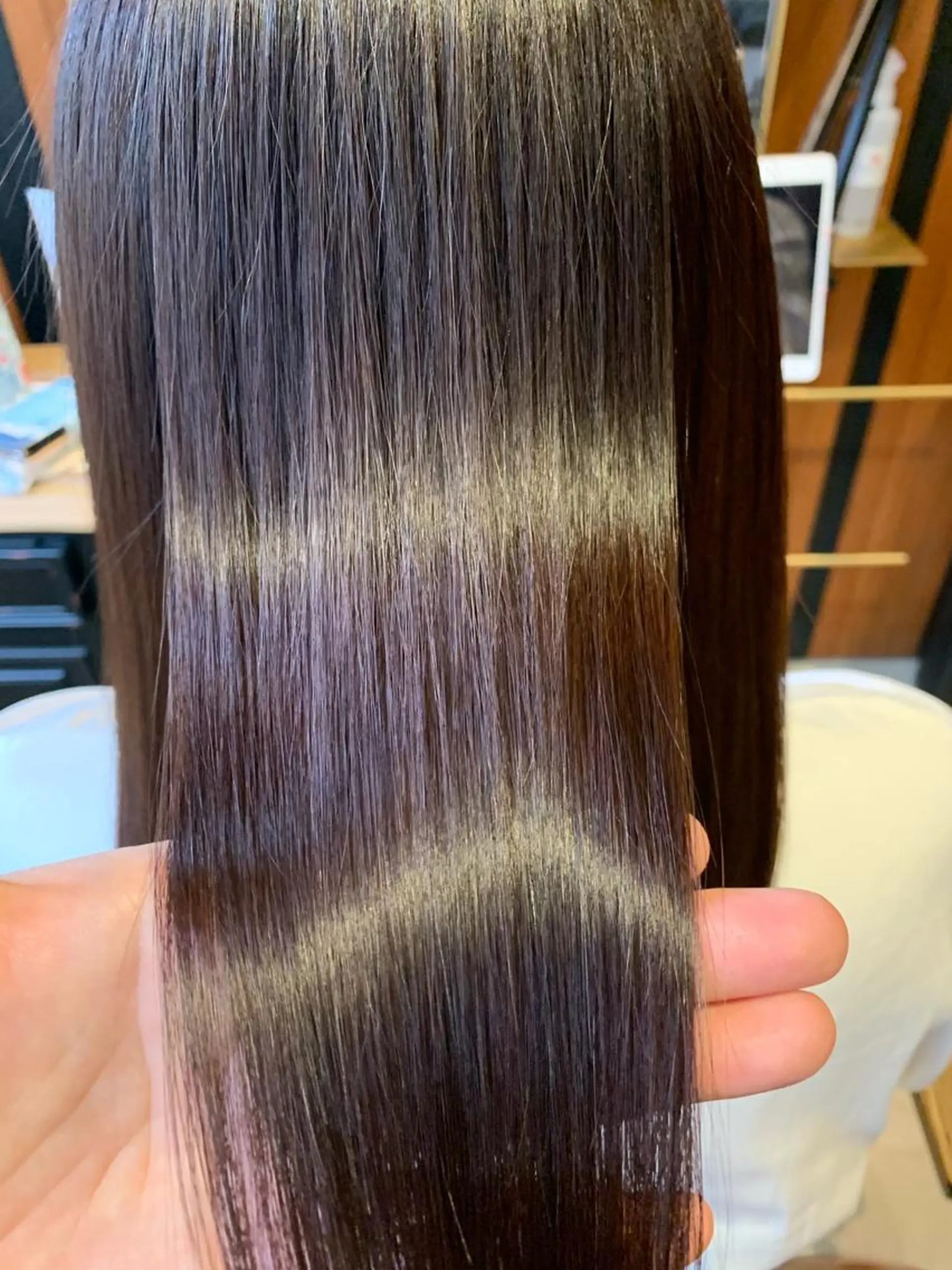 ミディアム 縮毛矯正 トリートメント 縮毛矯正&髪質改善 MAILHAIRのヘアスタイル