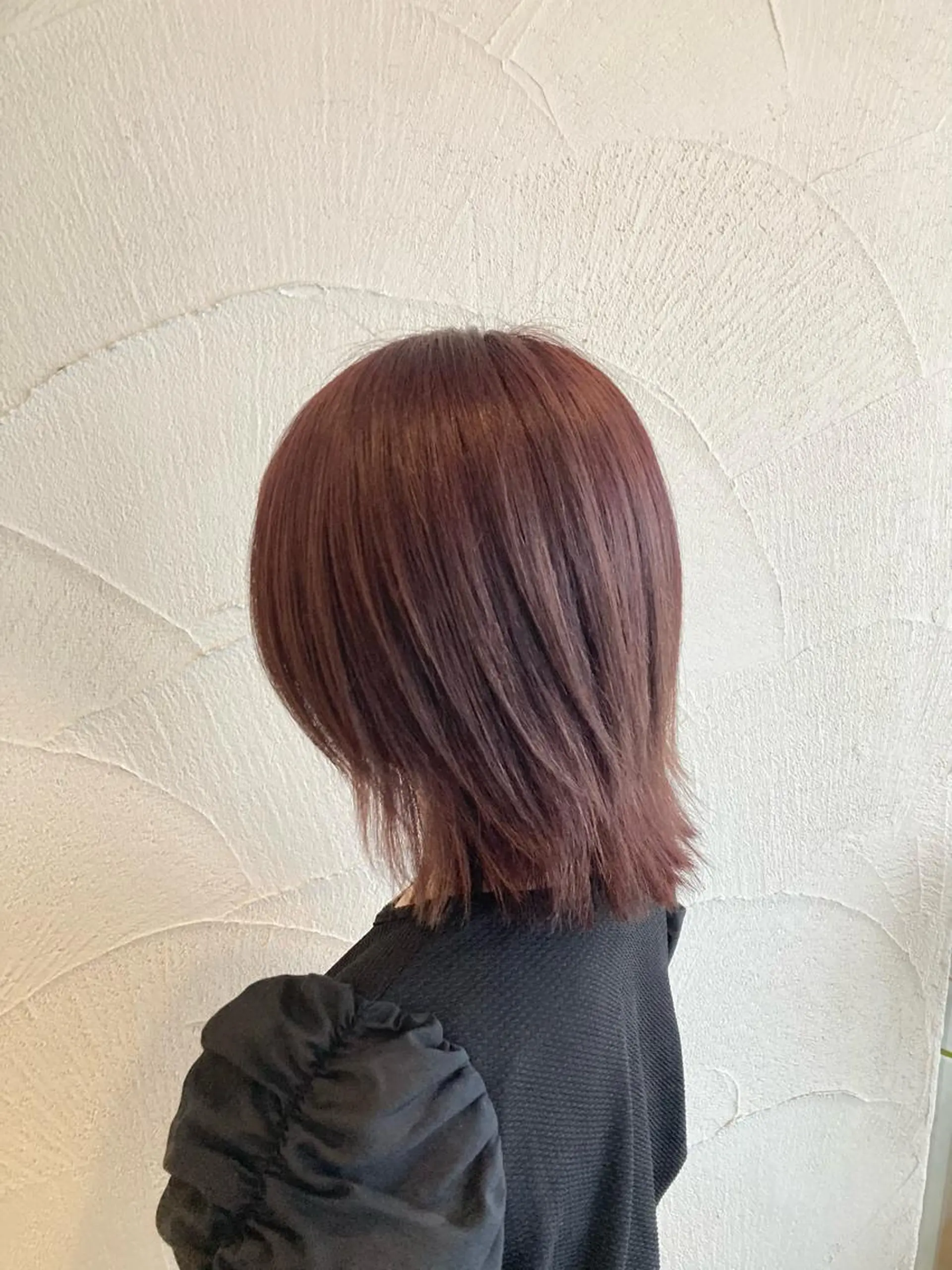 ミディアム カラー カット ヘアカラー 畑澤 和果のヘアスタイル