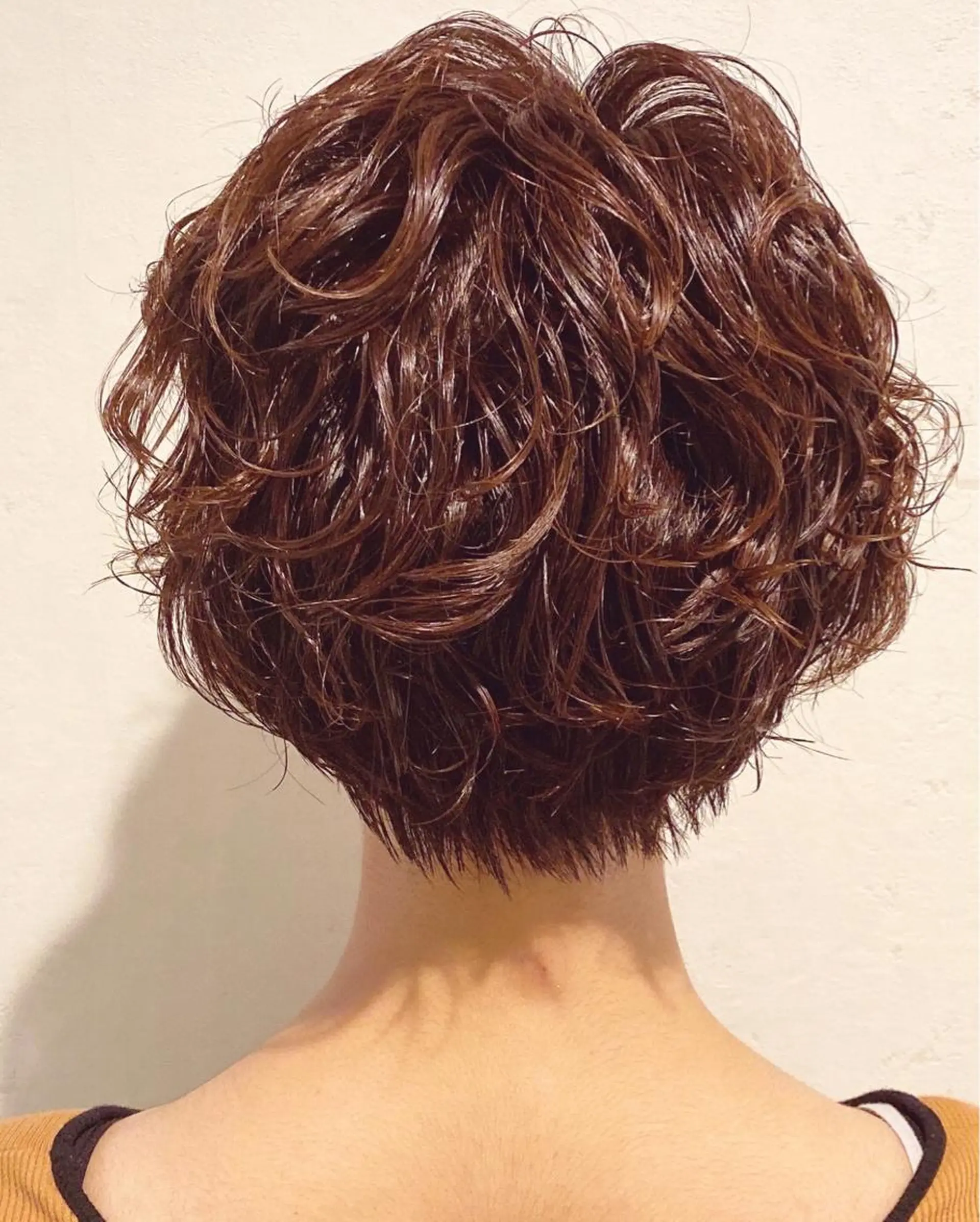 ショート カラー カット パーマ トリートメント The book hand salon所属・伊藤 さやかのヘアスタイル