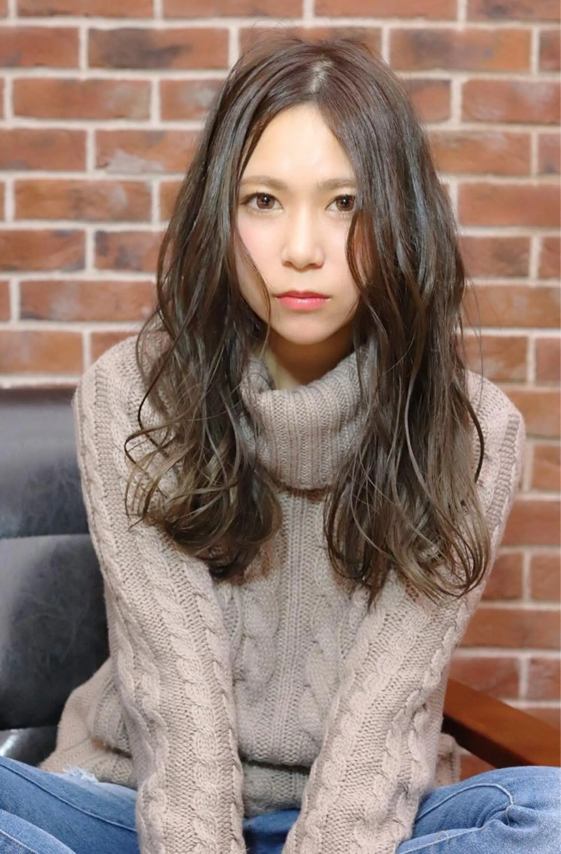 ミディアム カラー パーマ 🤲ヘッドスパ🤲 たにぐち✂️あつしのヘアスタイル