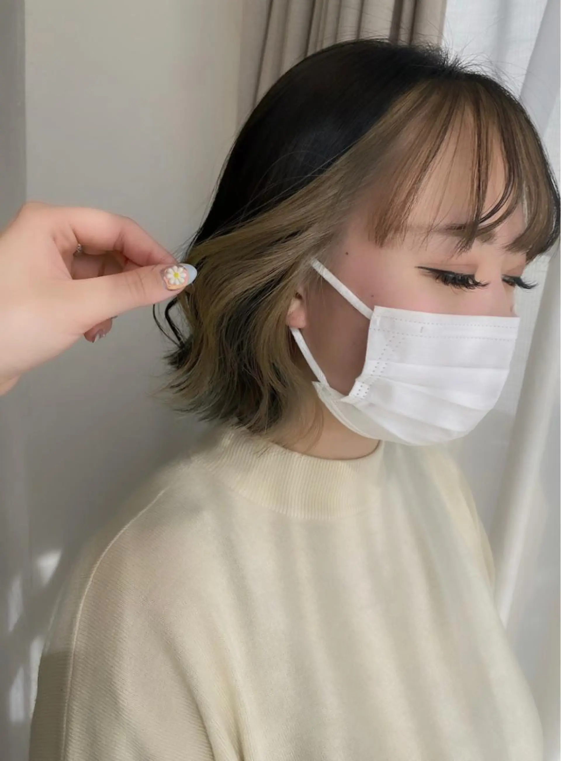 ショート カラー sio.nail&eyebrow salon shimokitazawa2号店所属・nailist mana𖤐´-のネイルデザイン