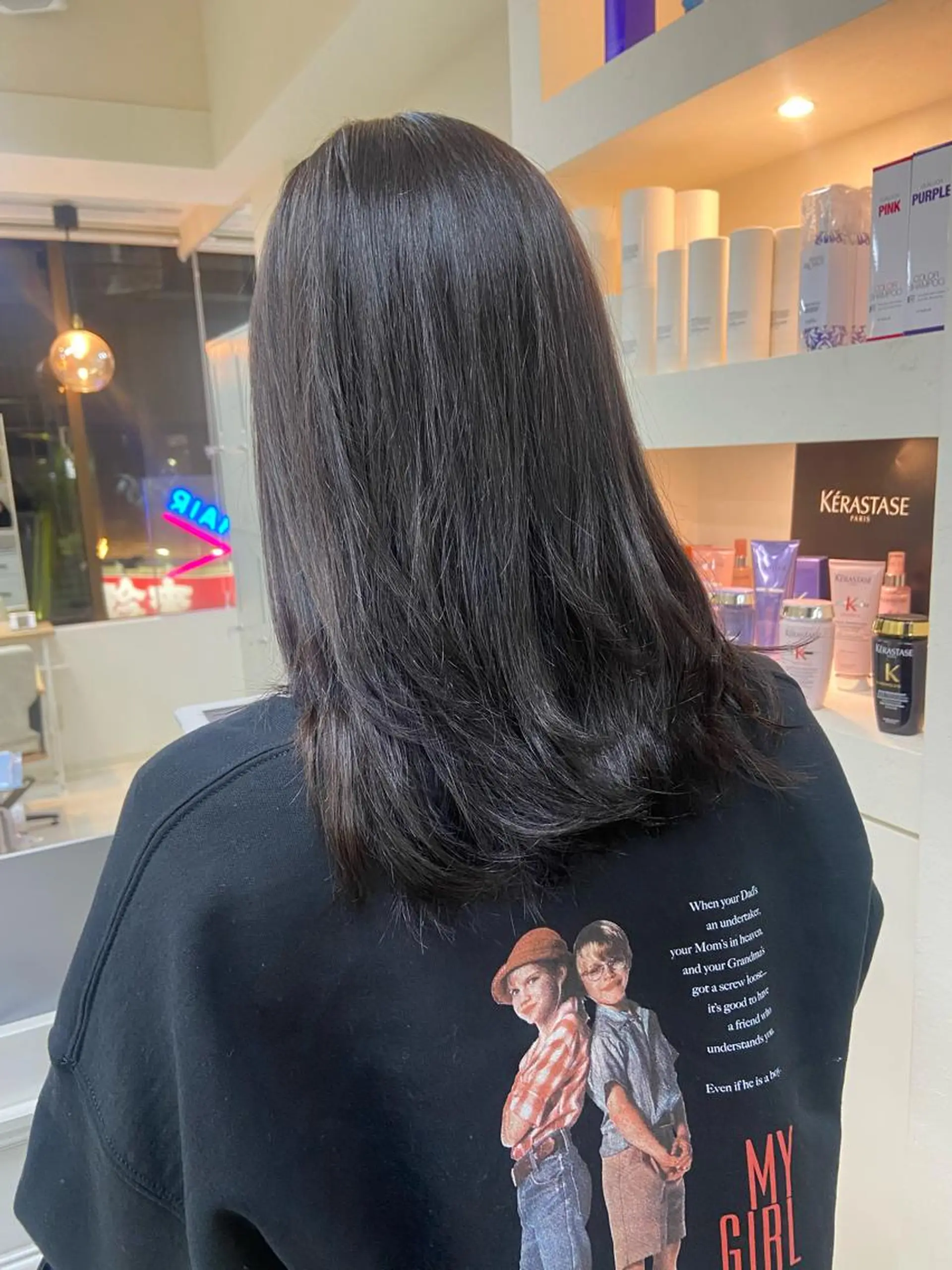 セミロング 宮澤 泉のヘアスタイル