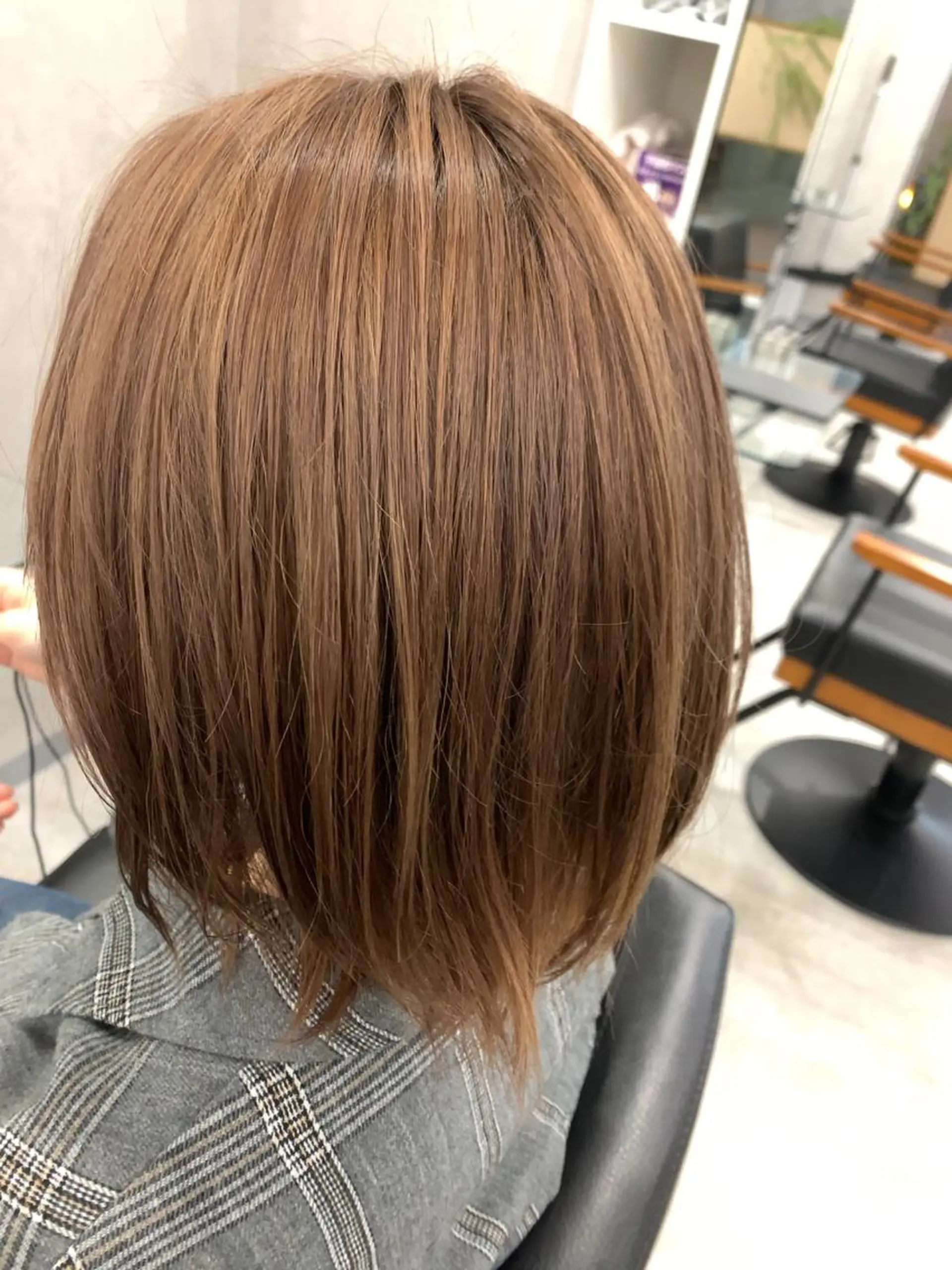 ショート カラー ブラウンカラー ナチュラルブラウン 🌈艶髪　矯正 川崎　海🌈のヘアスタイル