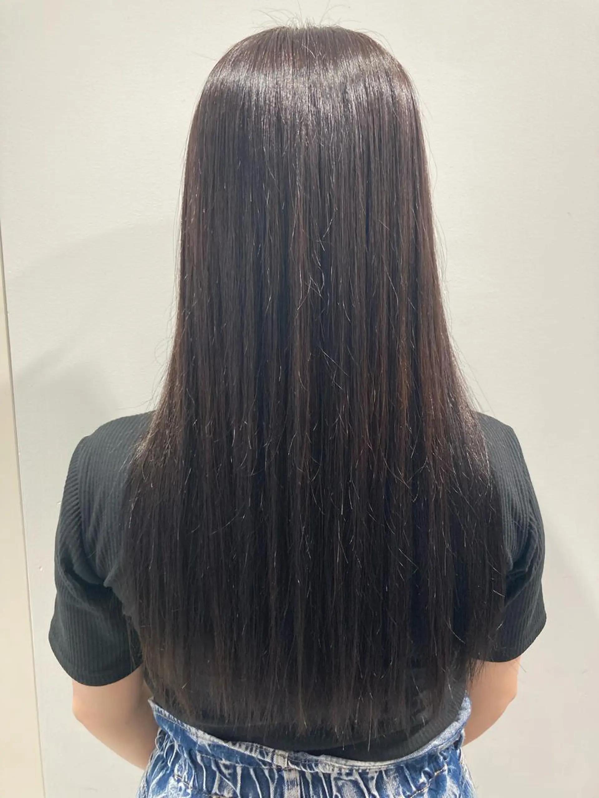 ロング カラー ブラウンカラー ダークブラウン トリートメント hairsalon de Forever clair所属・透明感カラー 板橋　島村美咲のヘアスタイル