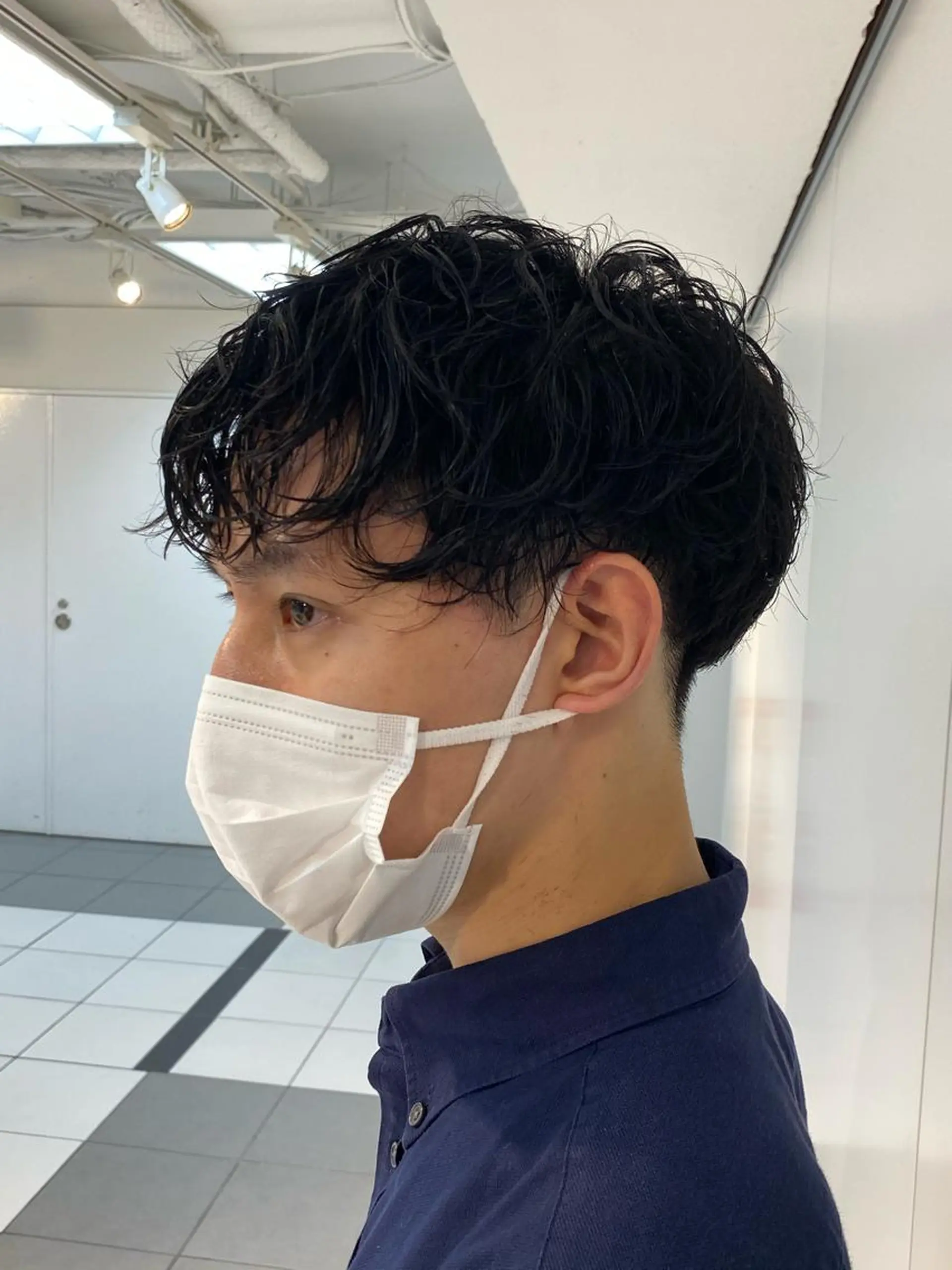 パーマ メンズ メンズパーマ スパイラルパーマ カット パーマ デザインカラー/ 火ノ見🪡のヘアスタイル