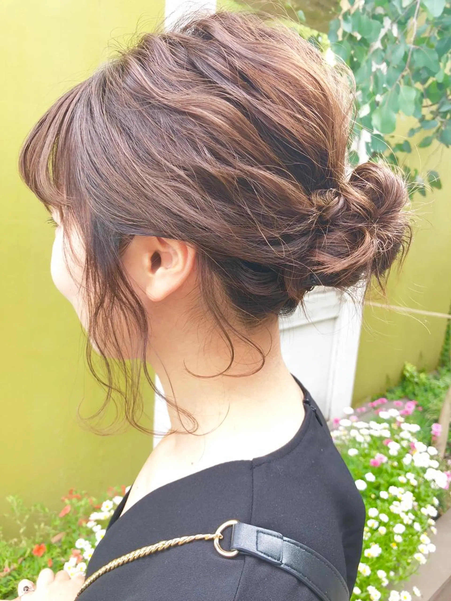 ヘアアレンジ ボブ 齋藤 咲のヘアスタイル