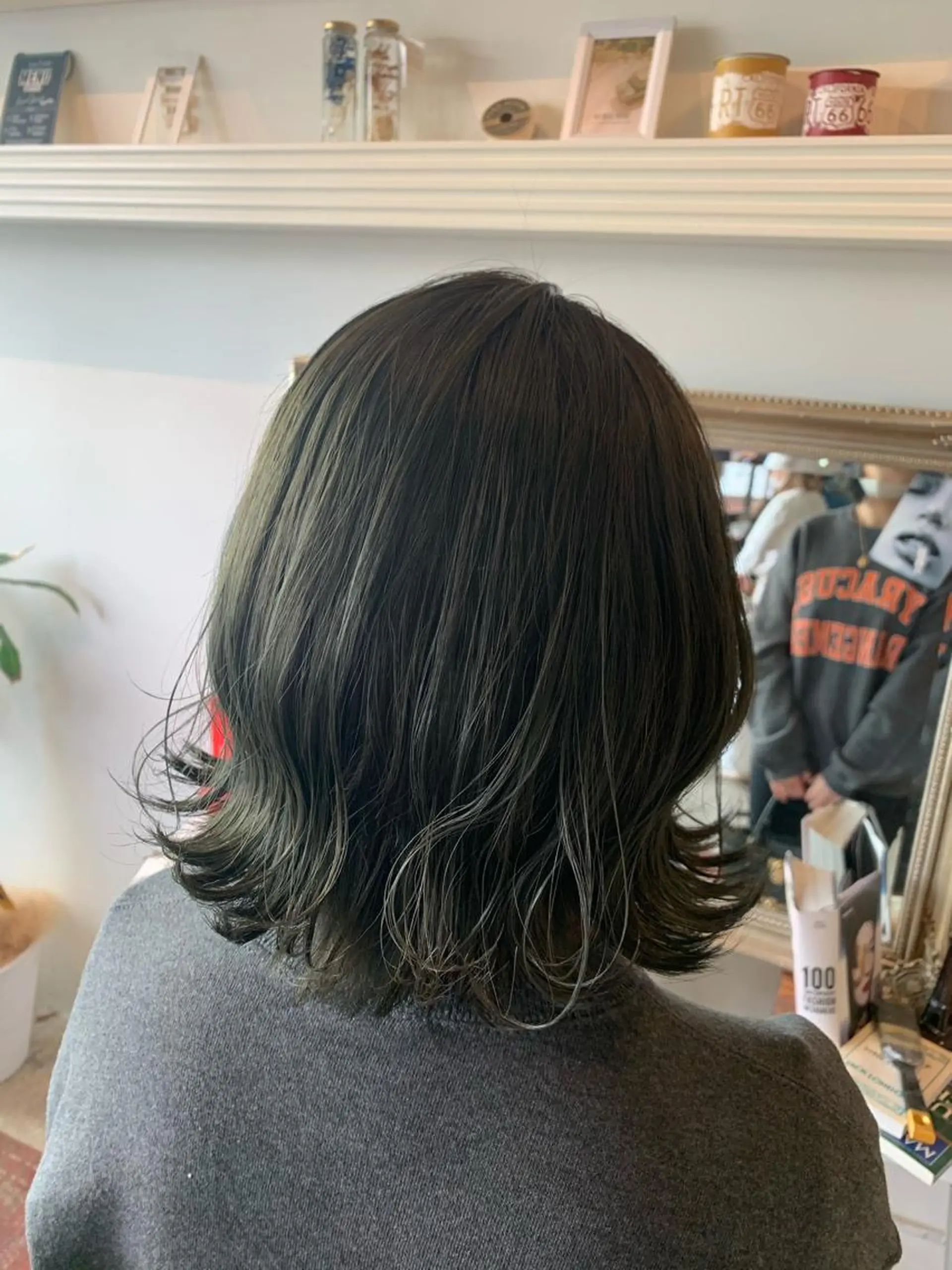 ミディアム ヘアカラー トリートメント ヘッドスパ ヘアセット 大宮/山口 竣也のヘアスタイル