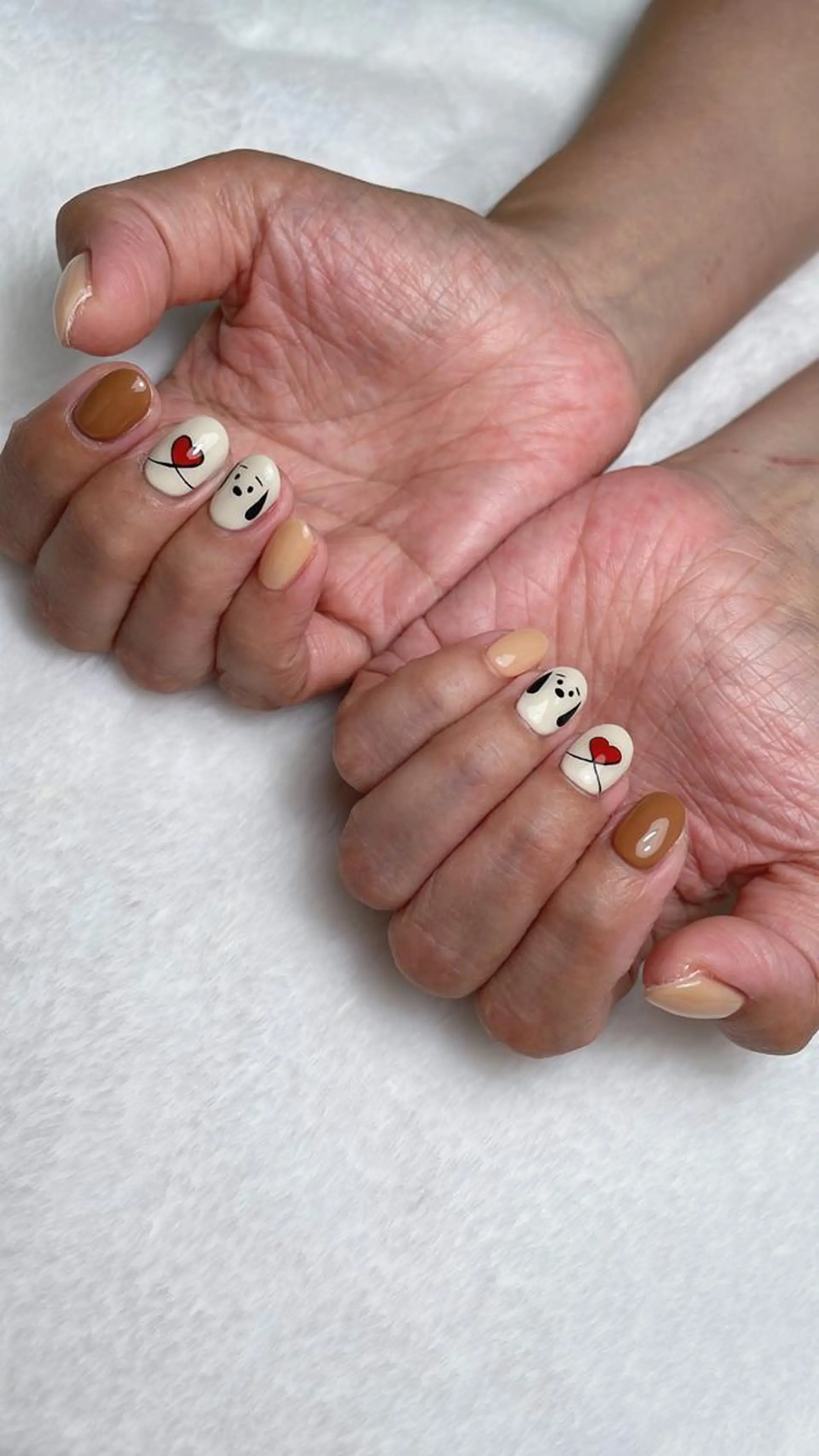 ネイル ハート ハンドネイル kipinail 川﨑えりかのネイルデザイン