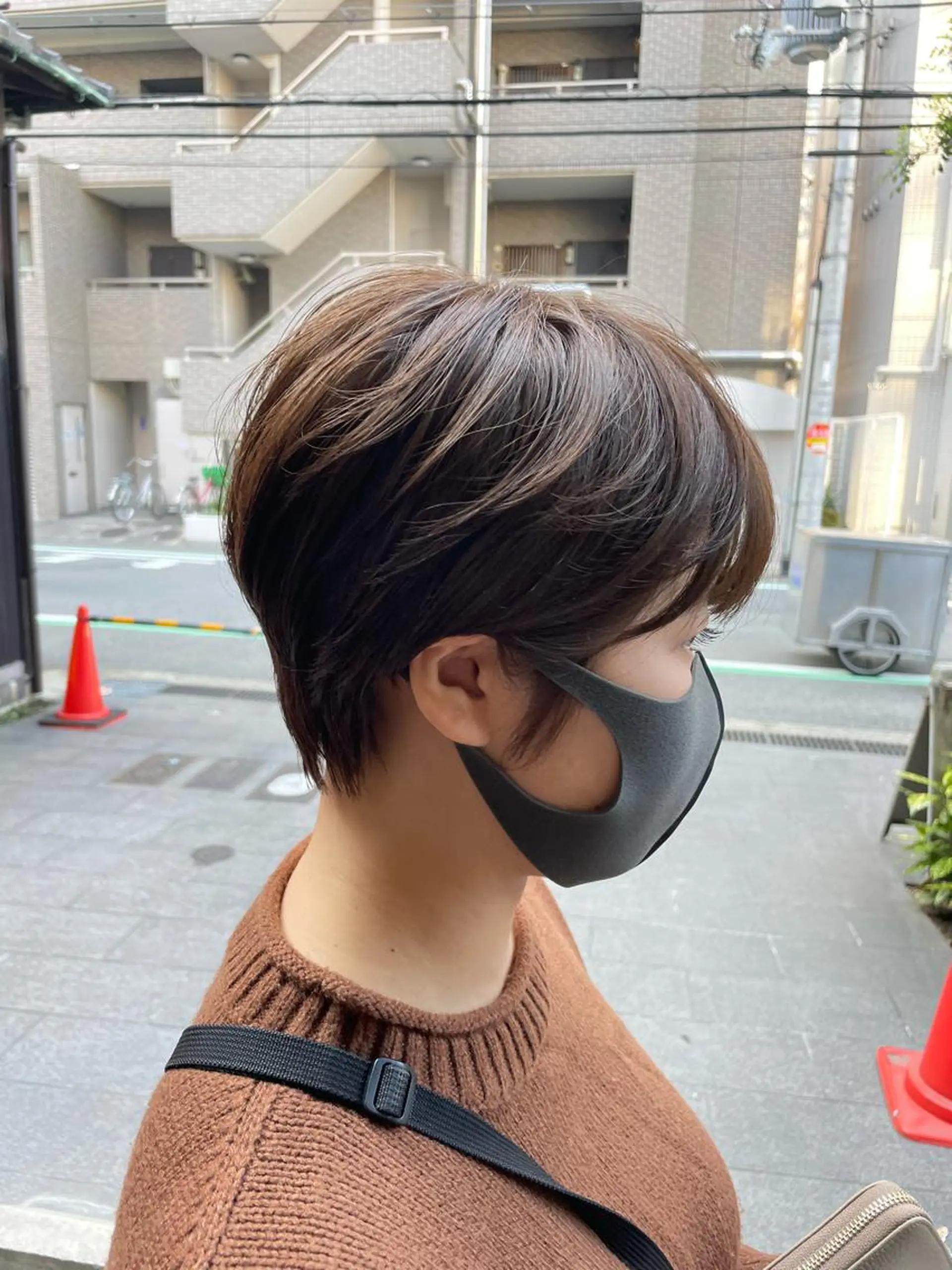 ショート カラー ベージュカラー ショートヘア やすだ しおりのその他イメージ
