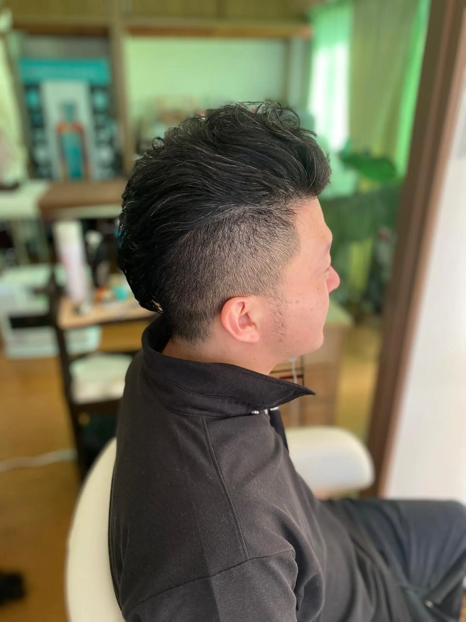 ショート メンズ 外国人風カラー hairmake Sakura松本真理のヘアスタイル