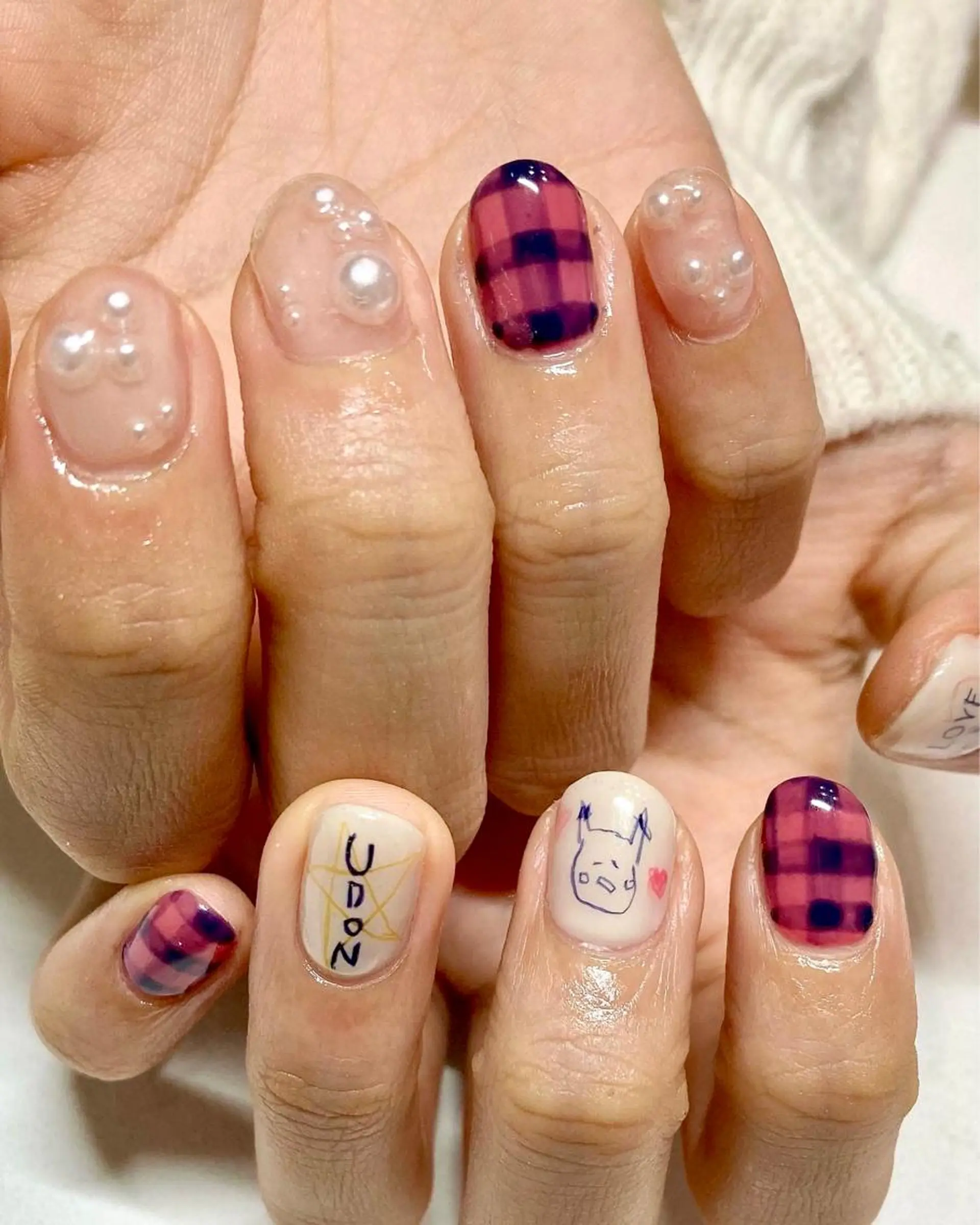 ネイル ハンドネイル uinail mariのネイルデザイン