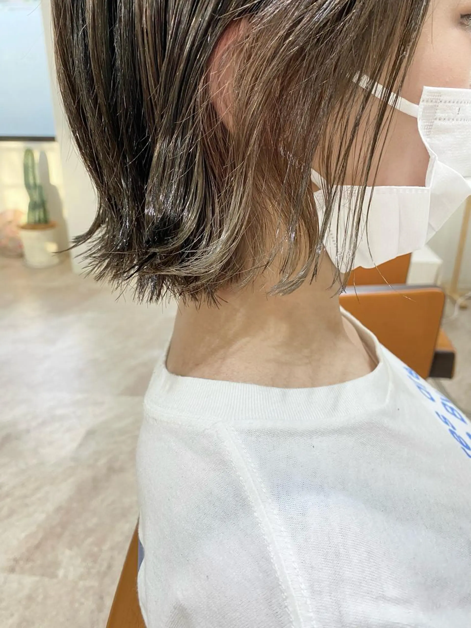 ショート カラー ヘアアレンジ ume所属・ひなの .のその他イメージ