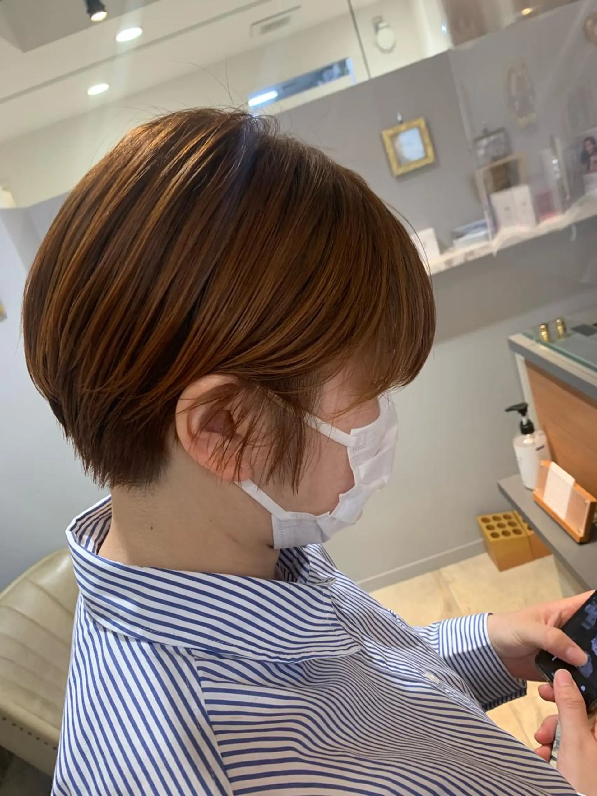 ショート くびれヘア ショートヘア カット 🍏脊古夏月🍏 /韓国ヘア&アイ🍏の眉毛・アイブロウイメージ