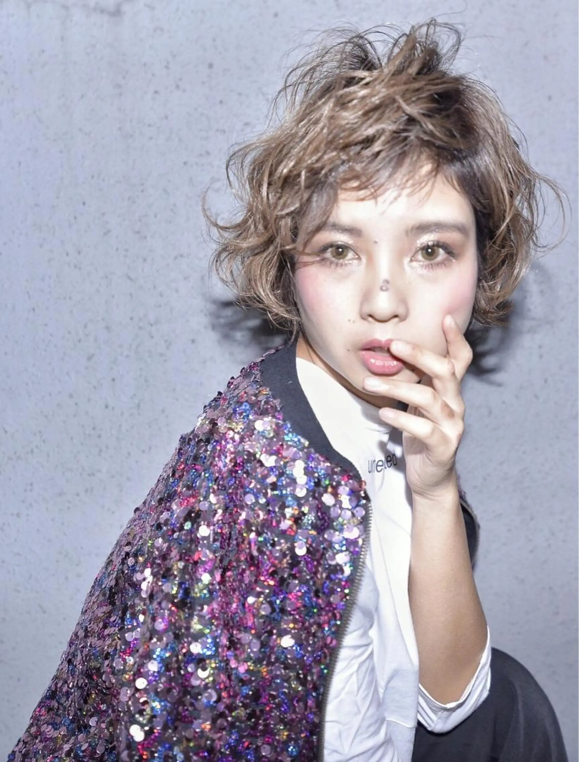 ショート イエナ所属・村山 美空のヘアスタイル