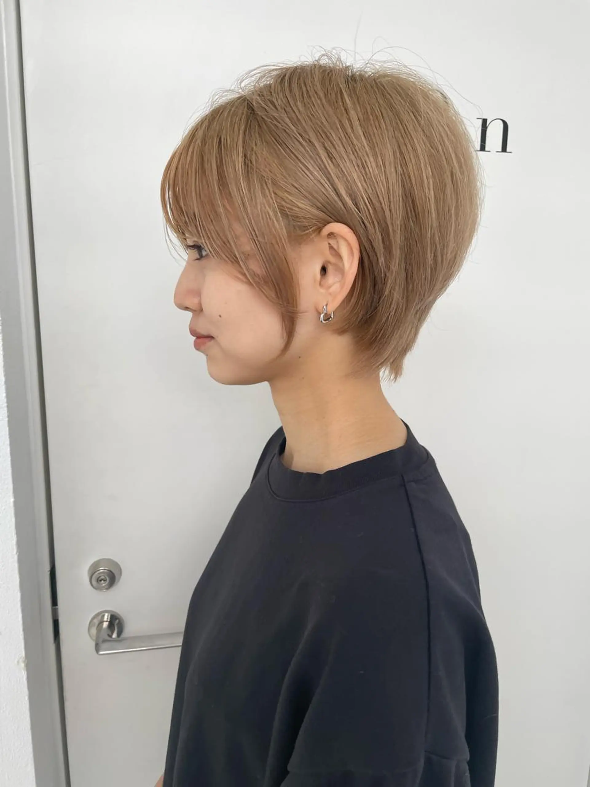 ショート カラー カット ヘアカラー 【韓国　レイヤー 髪質改善✨】かずのヘアスタイル