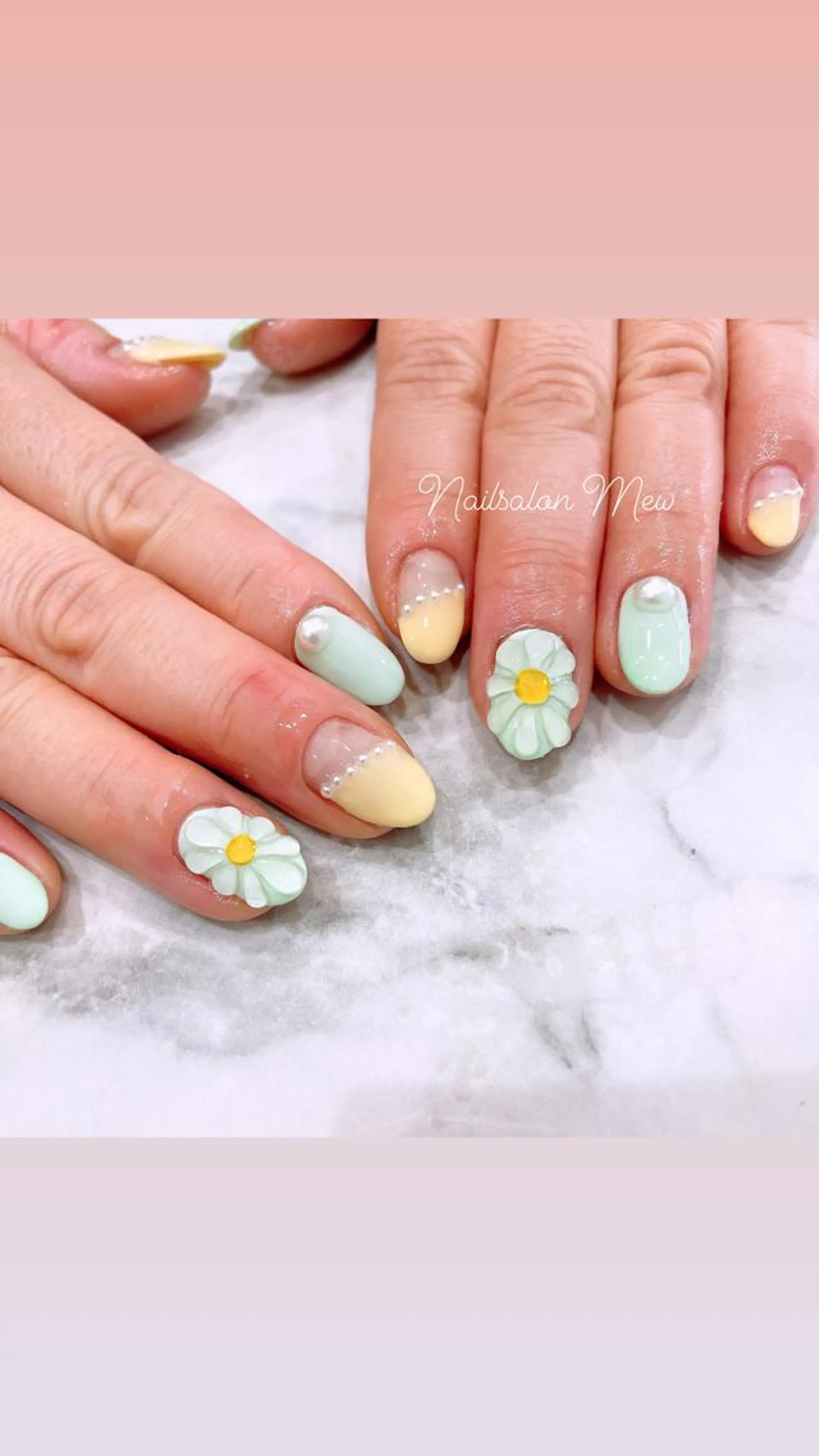 ネイル ハンドネイル フットネイル Nailsalon Mew所属・Nailsalon Mew❤︎のネイルデザイン